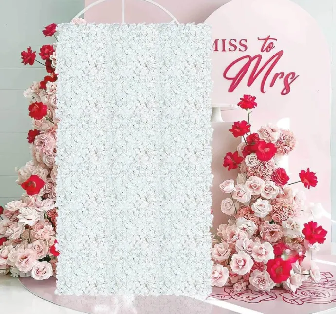 6.6 x 3.3 Ft Flower Wall - Includes Set Up & Tear Down