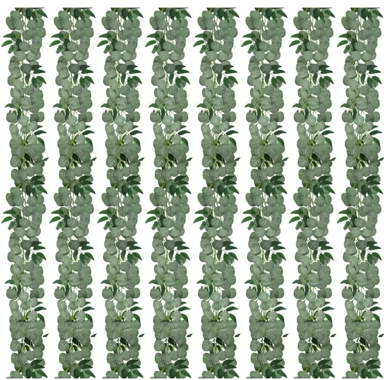 6 ft Eucalyptus & Willow Leaf Artificial Garland