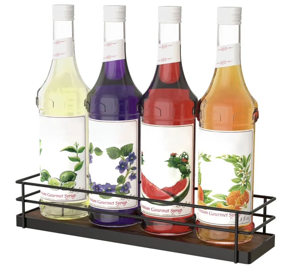 4 Bottle Syrup Organizer