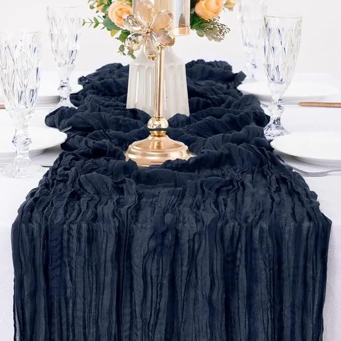 10 Foot Gauze Table Runner