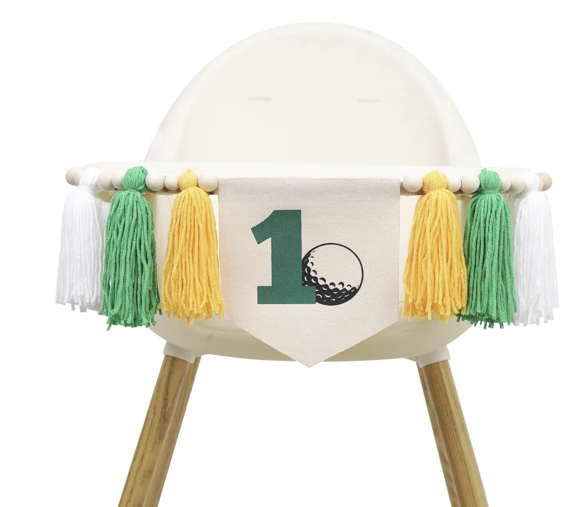Golf Highchair Banner