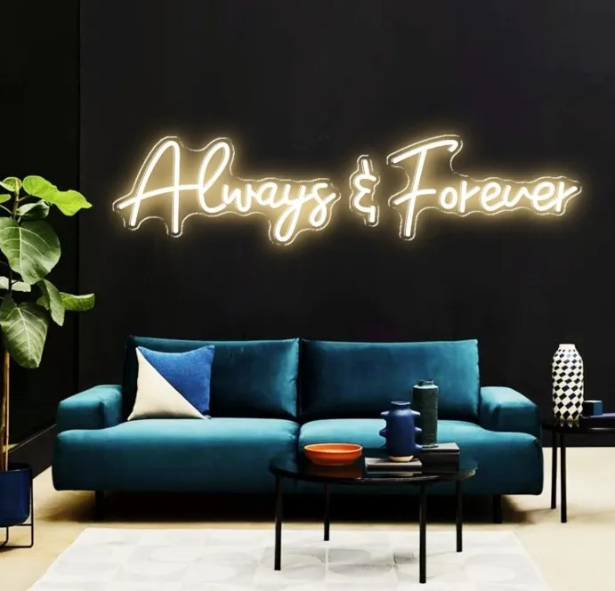 Always & Forever Neon Sign