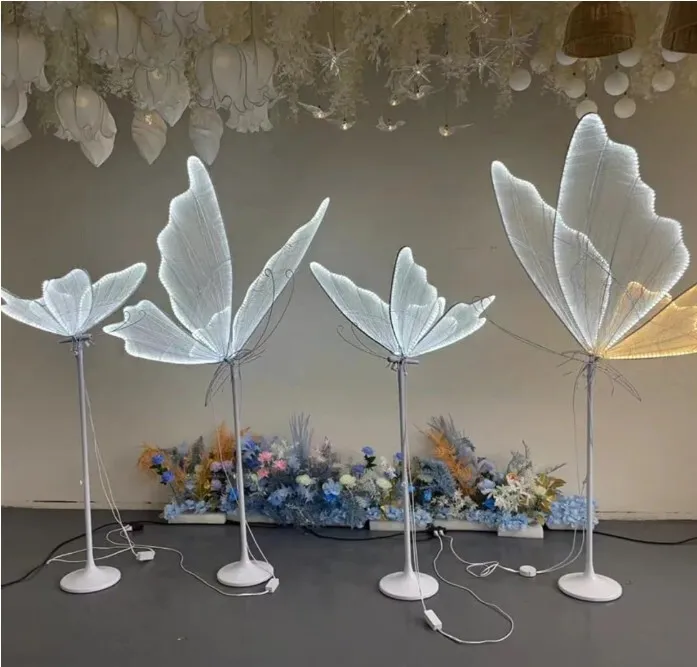 Set of 4 LED Butterflies