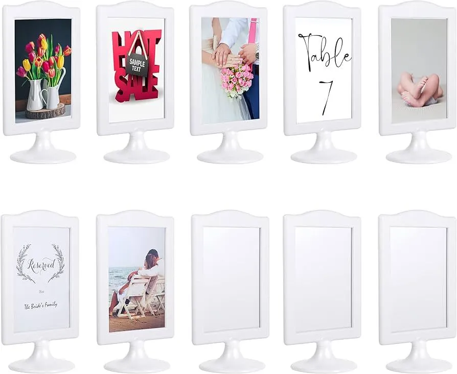 Set of 10 Double Sided Frames