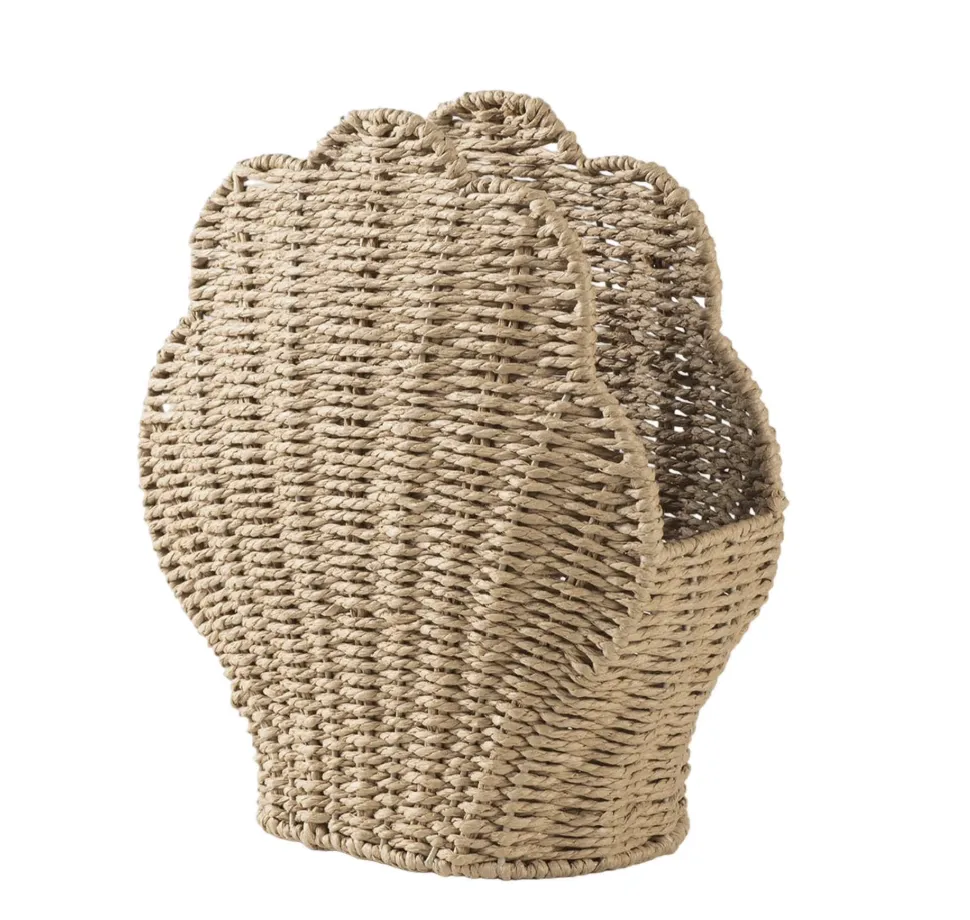 Scalloped Shaped Vase