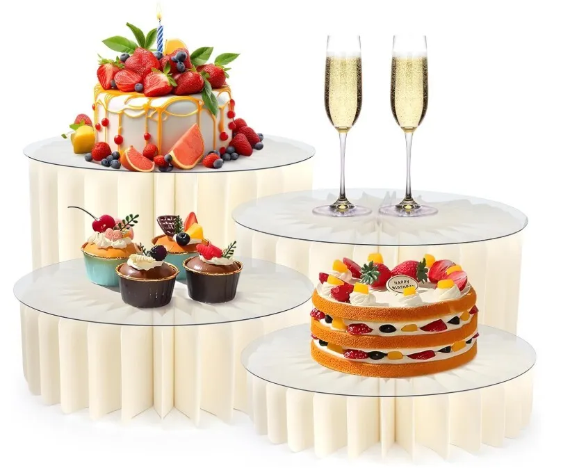 Set of 4 Buffet Risers