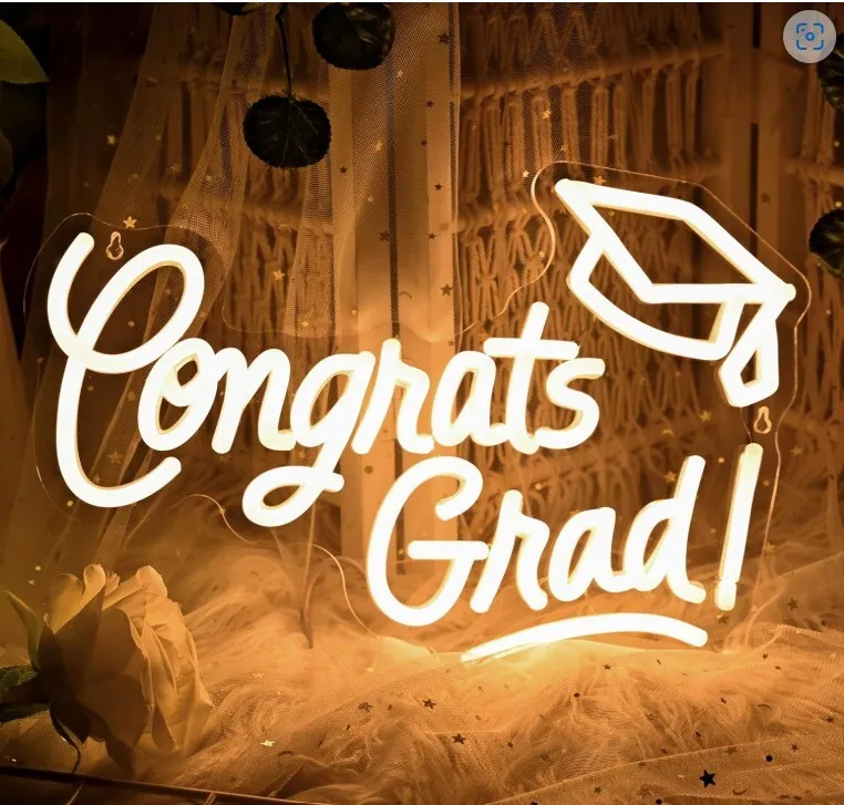 Congrats Grad Neon Sign