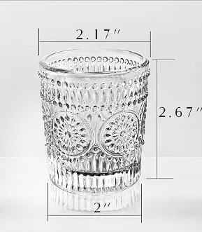 Clear Vintage Votive Holders