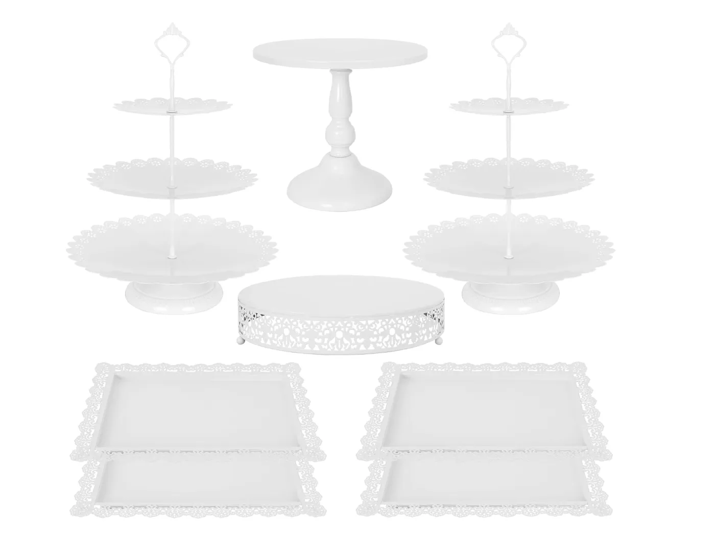 Assorted Dessert Stand Set
