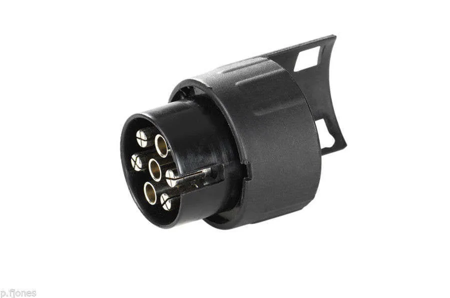 Fietsrekadapter 7 polig naar 13 polig