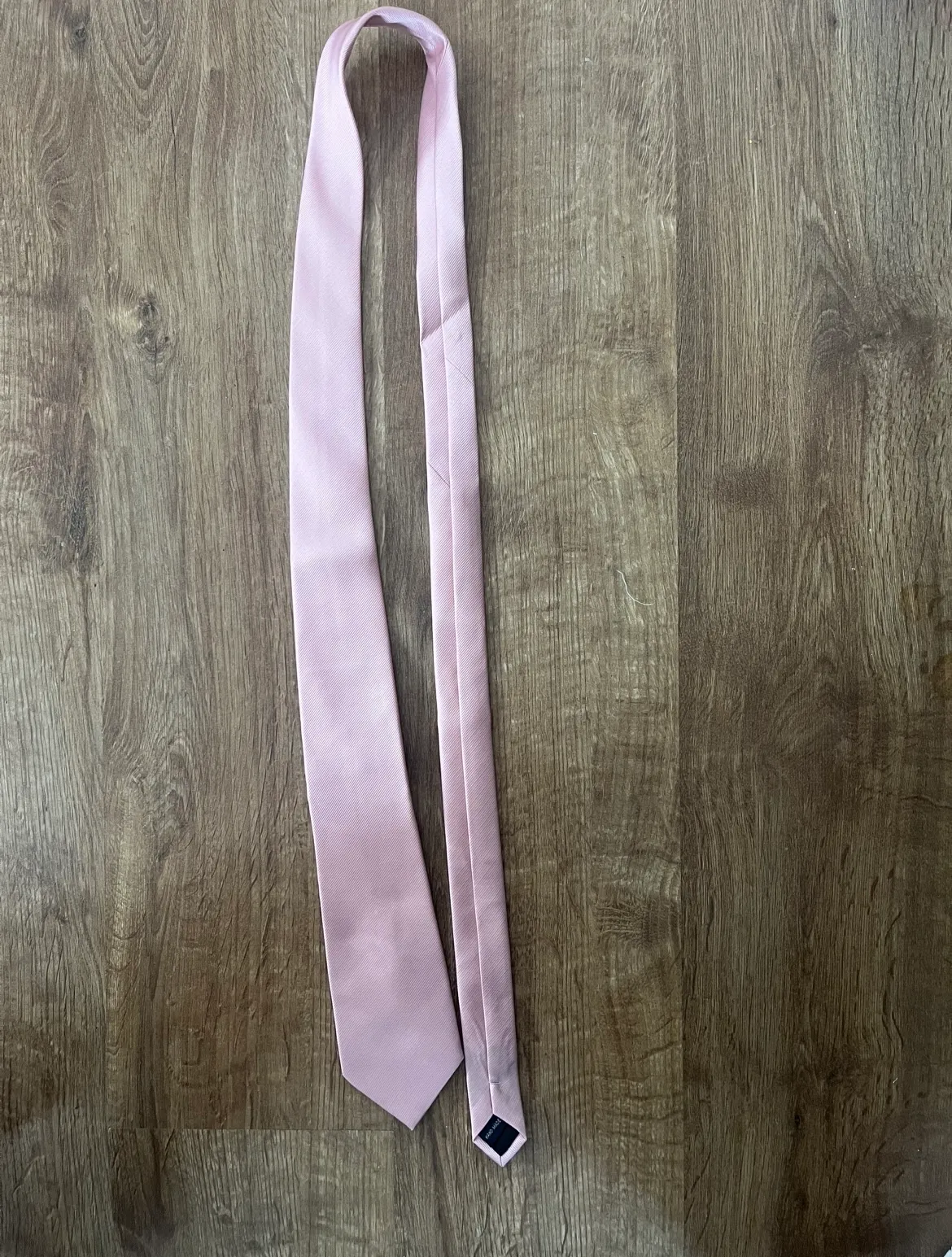 Tie- Pale Pink Satin