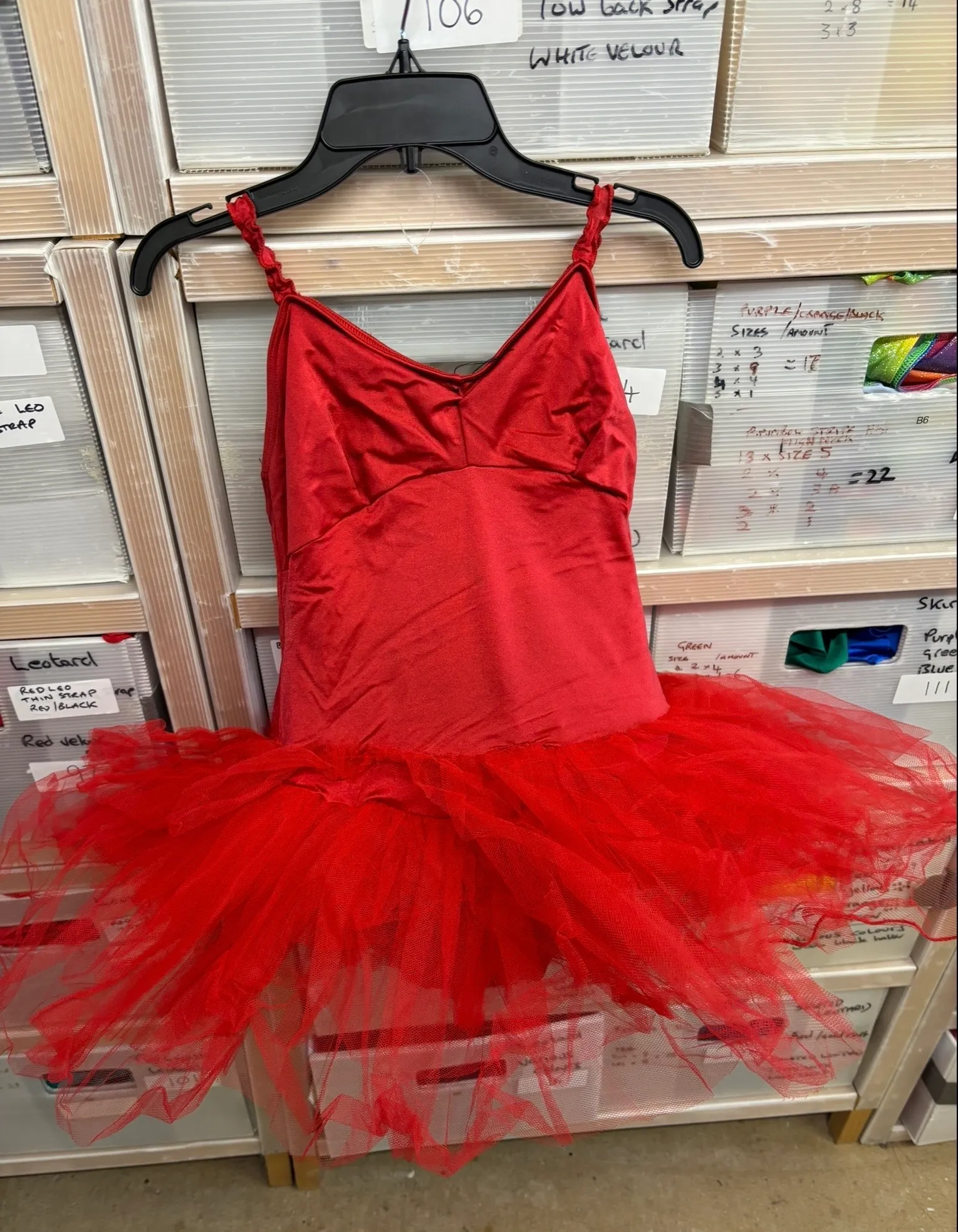 Tutu- Bright Red