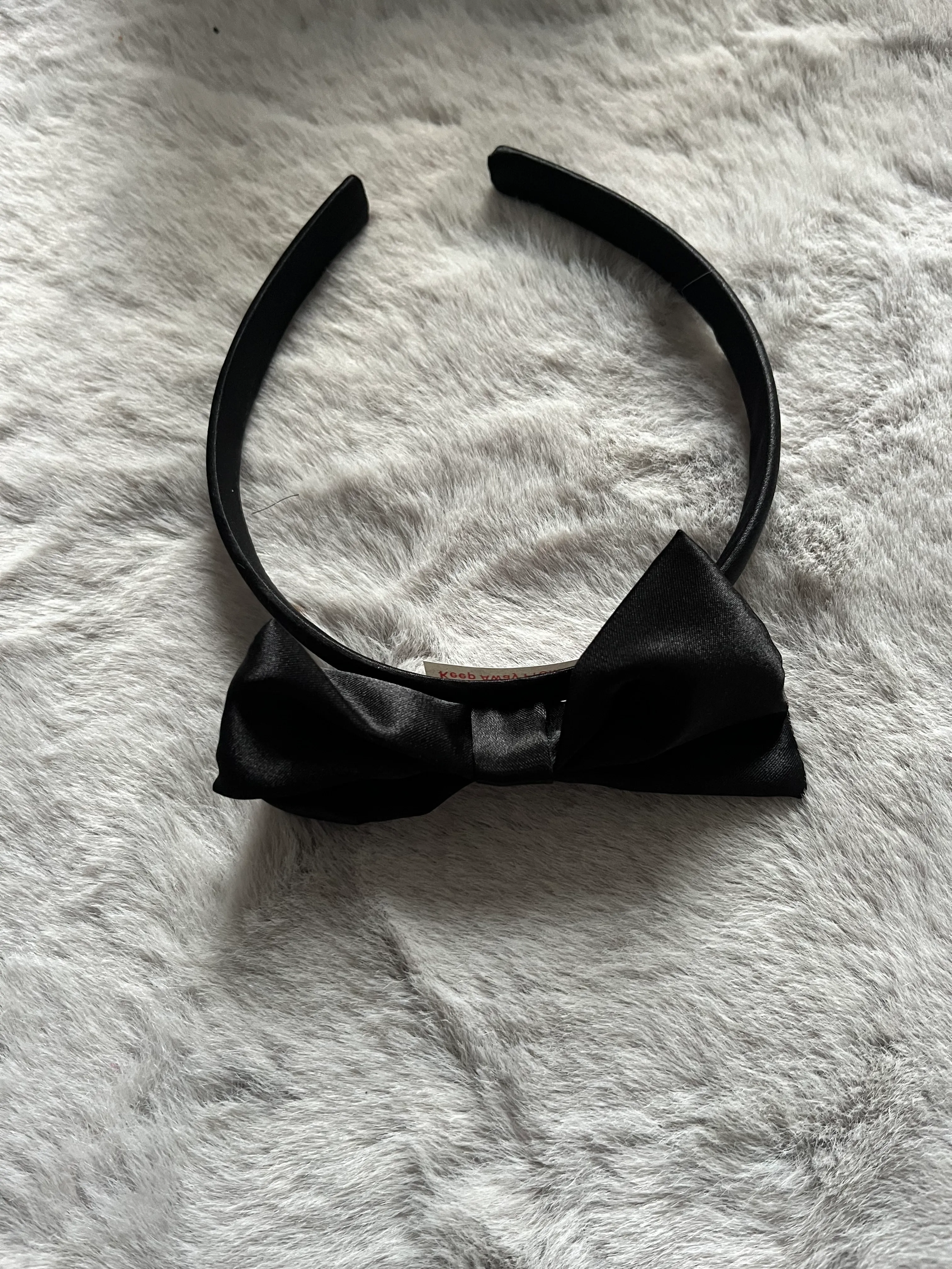 Headband- Black Bow