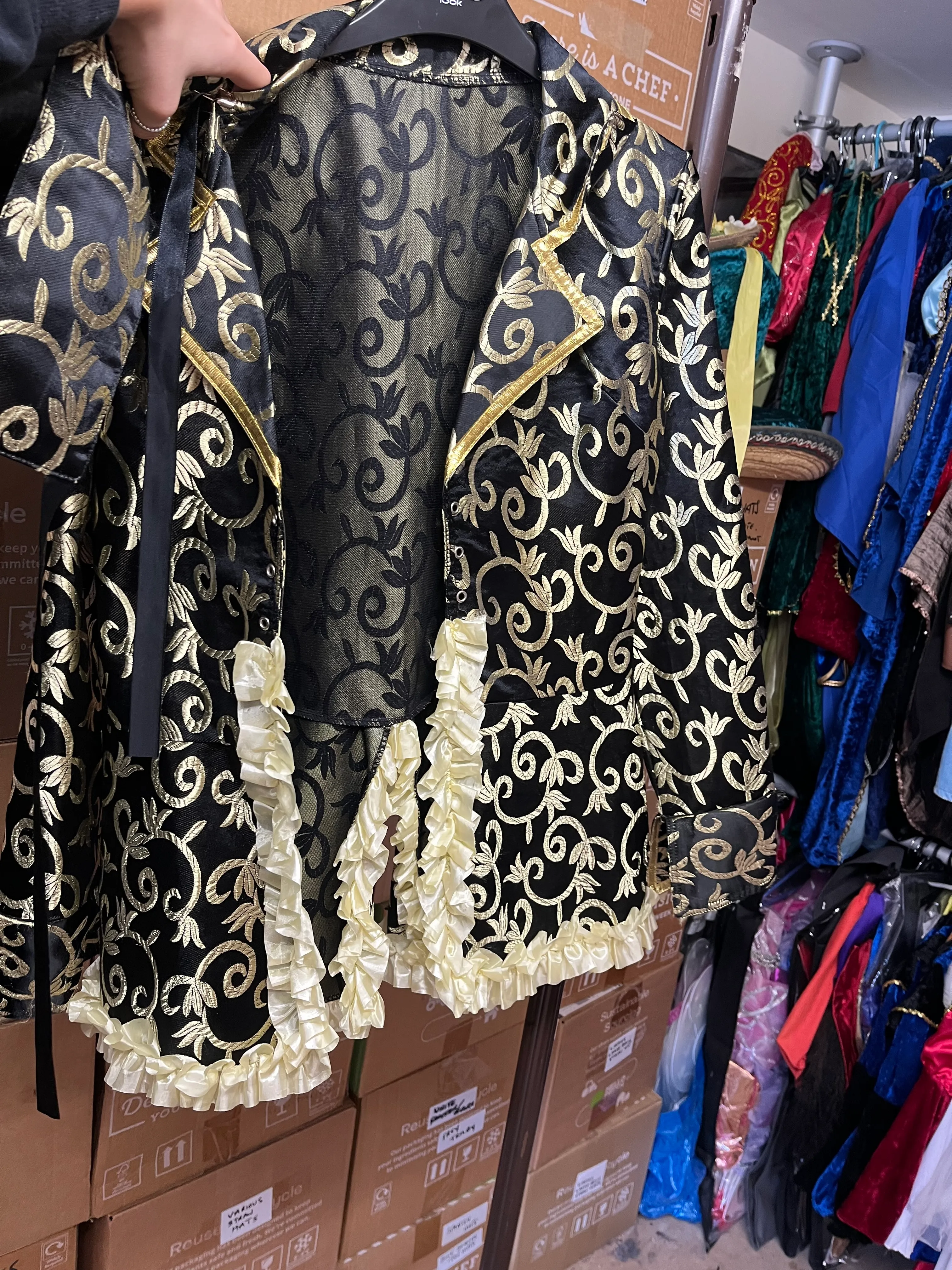 Character- Medieval gold and black 