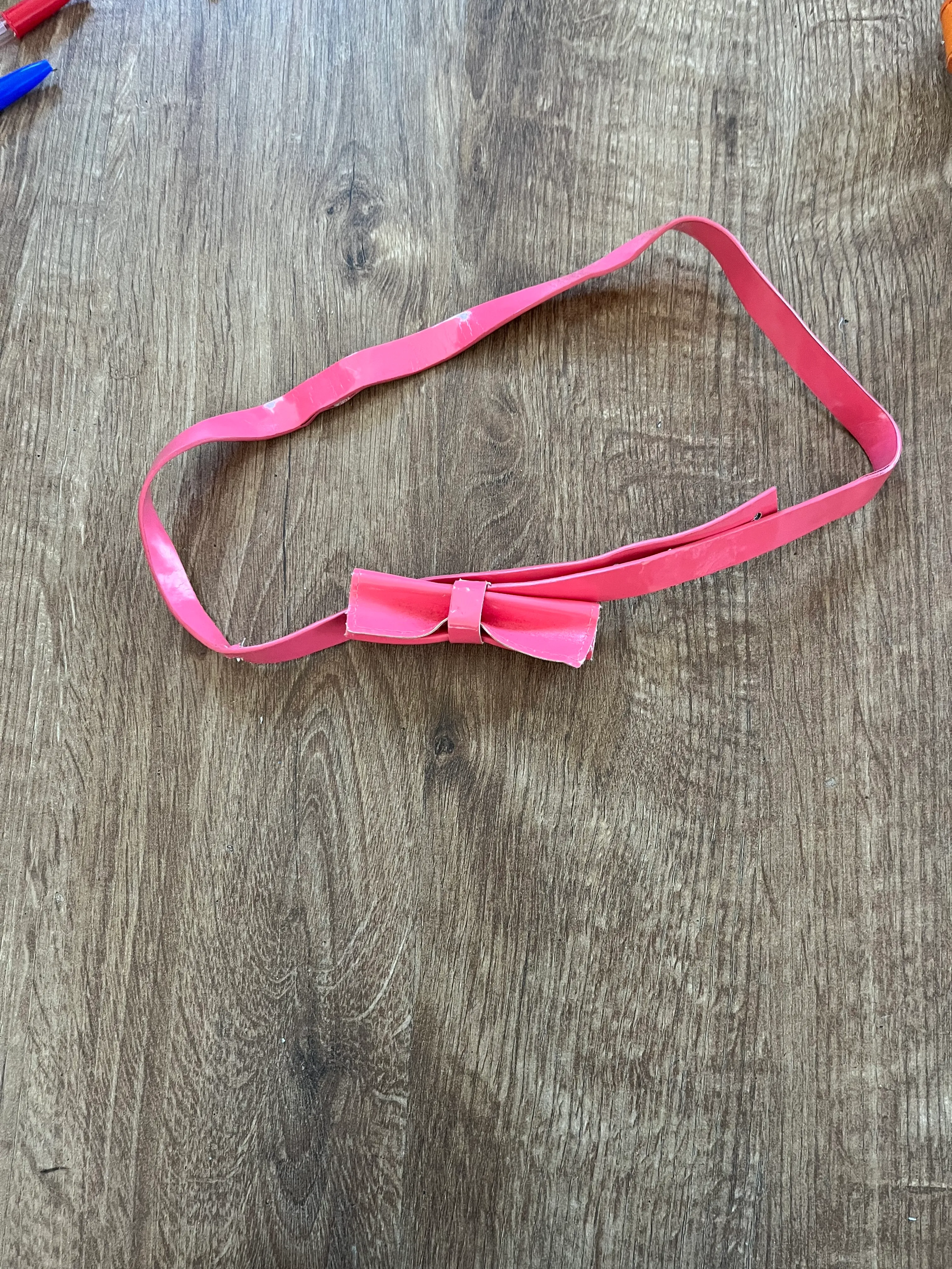 Belt- Bright Pink Bow