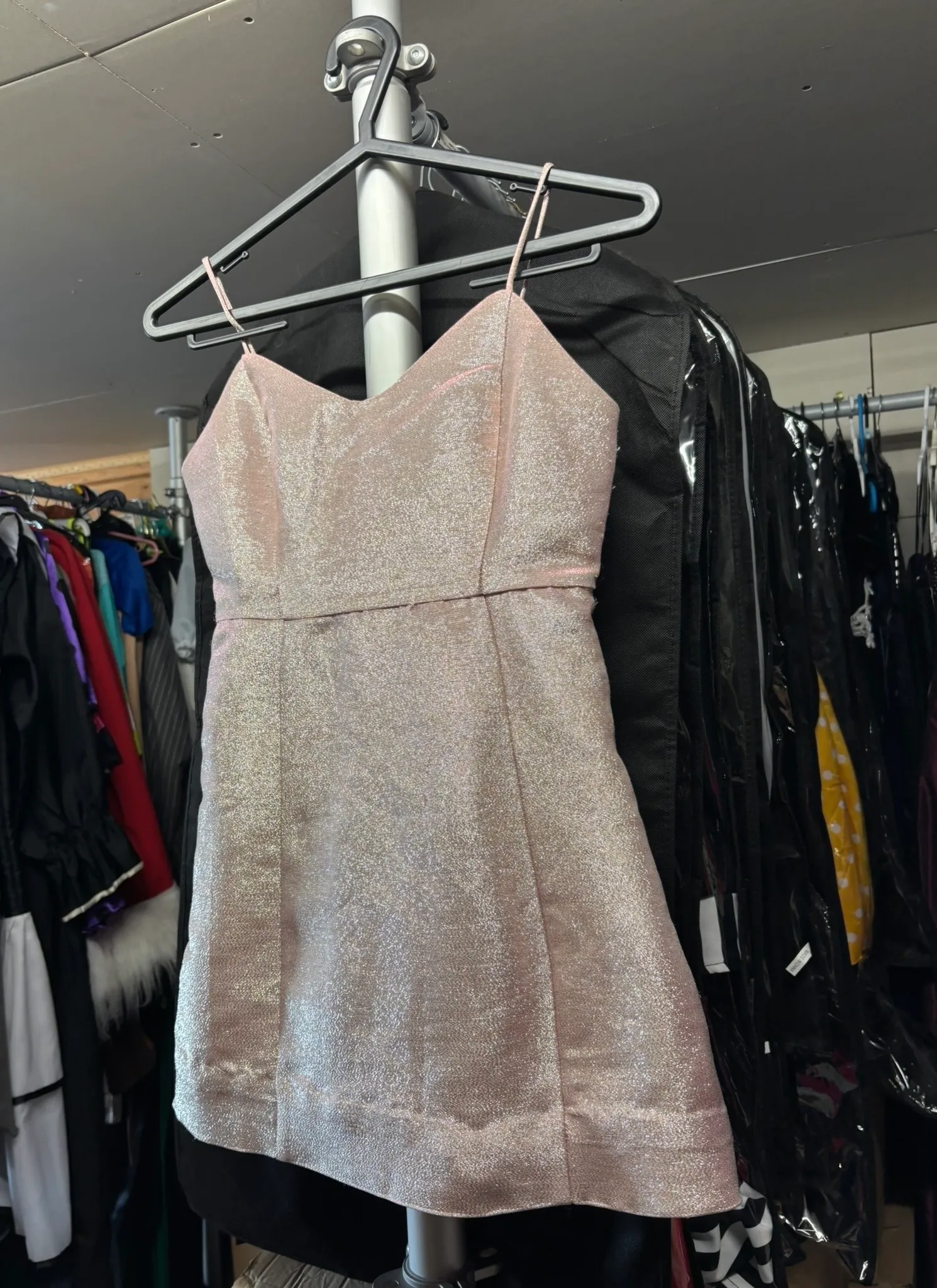 Dress- Pink glittery design