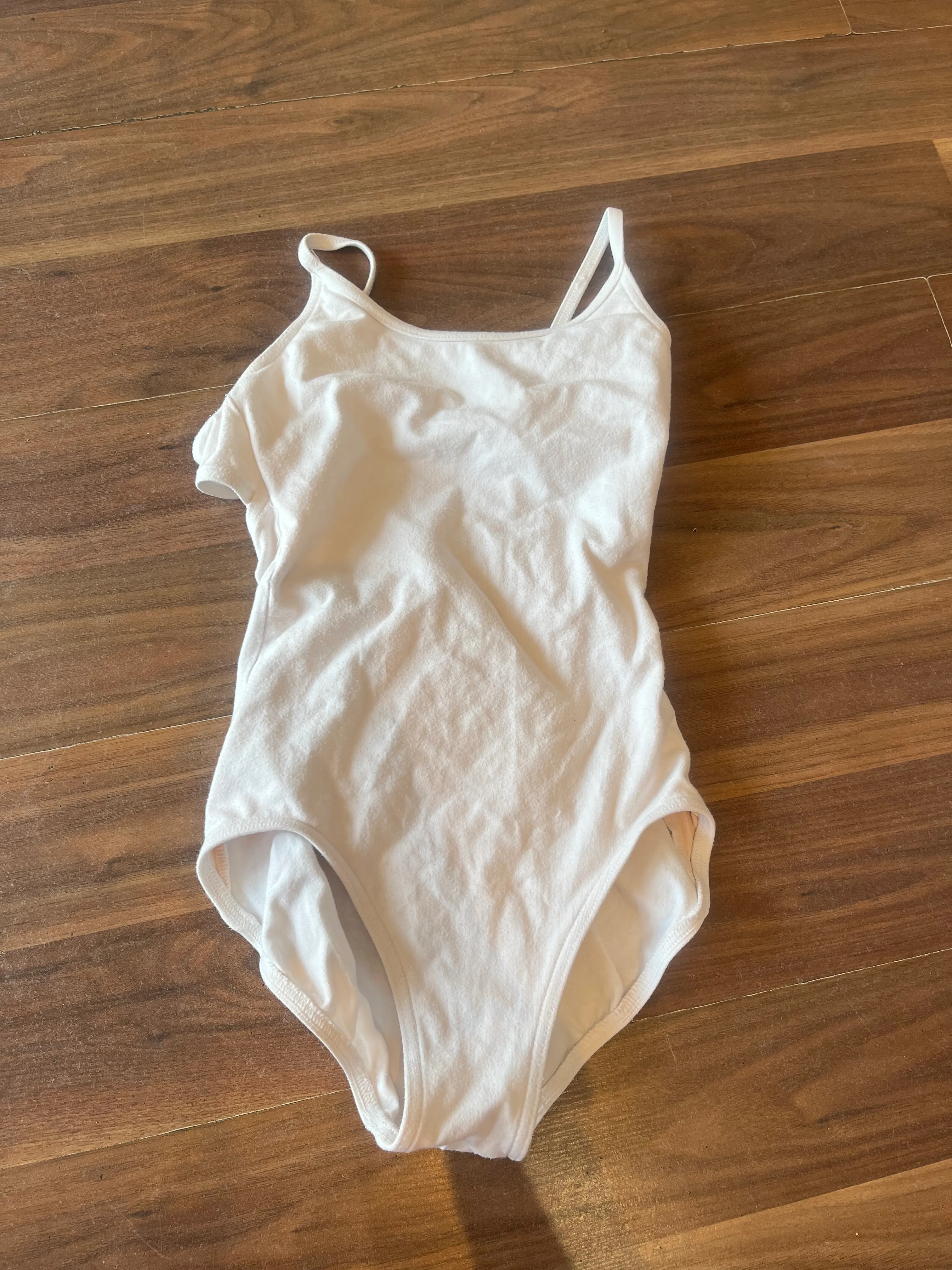 Leotard- White cross straps