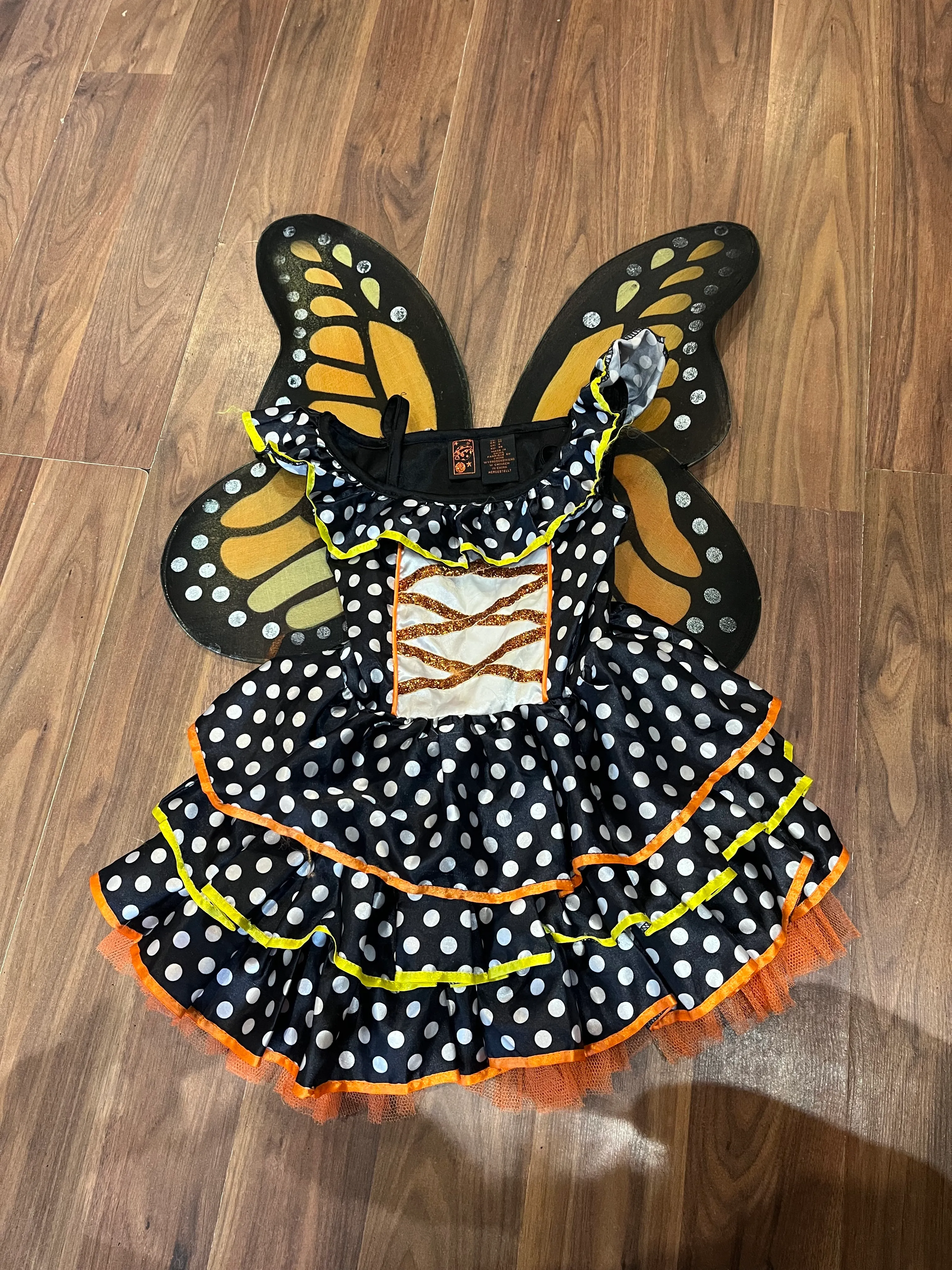 Dress- Butterfly wing dress
