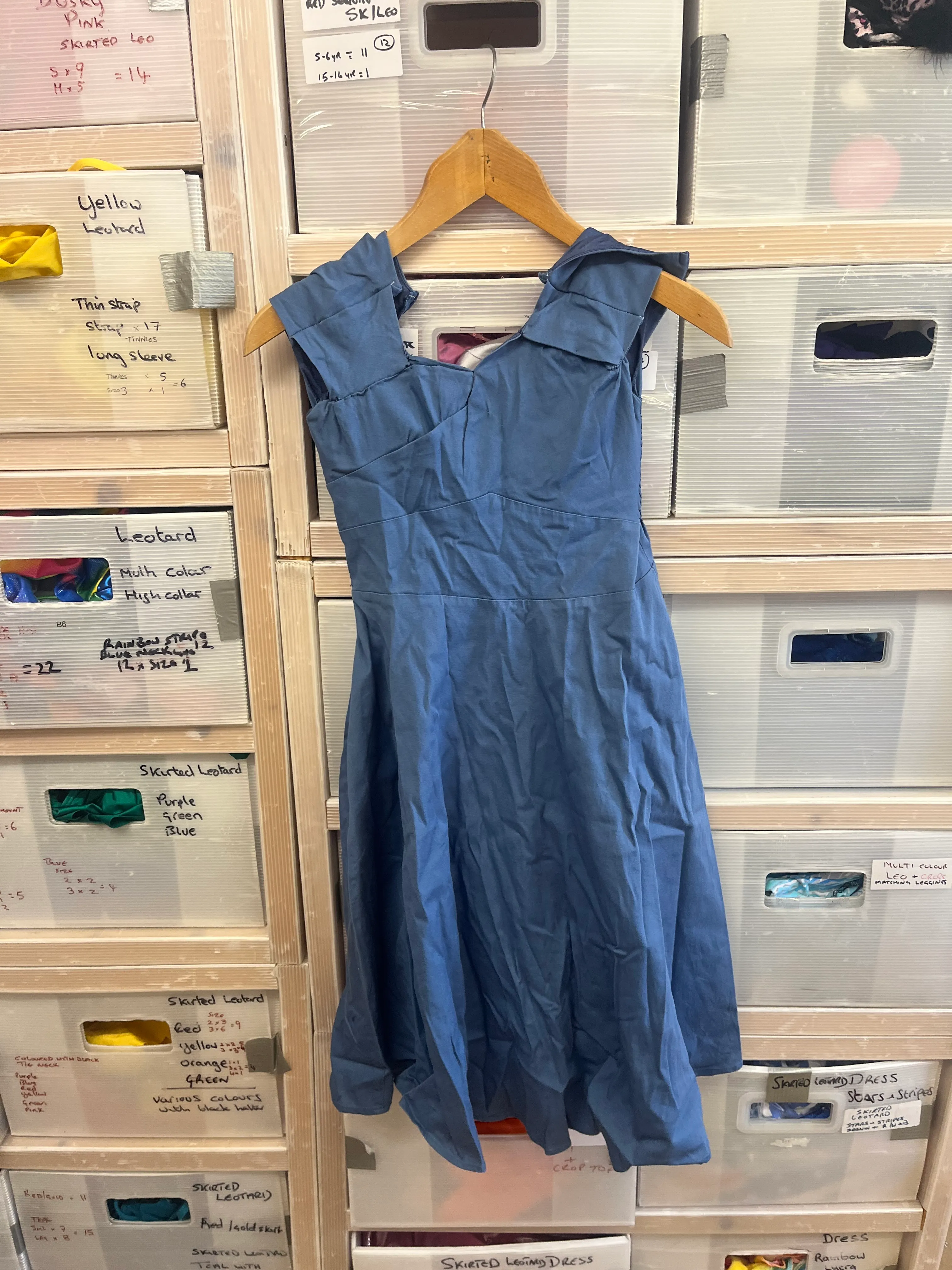 Dress- 50’s Dark Blue