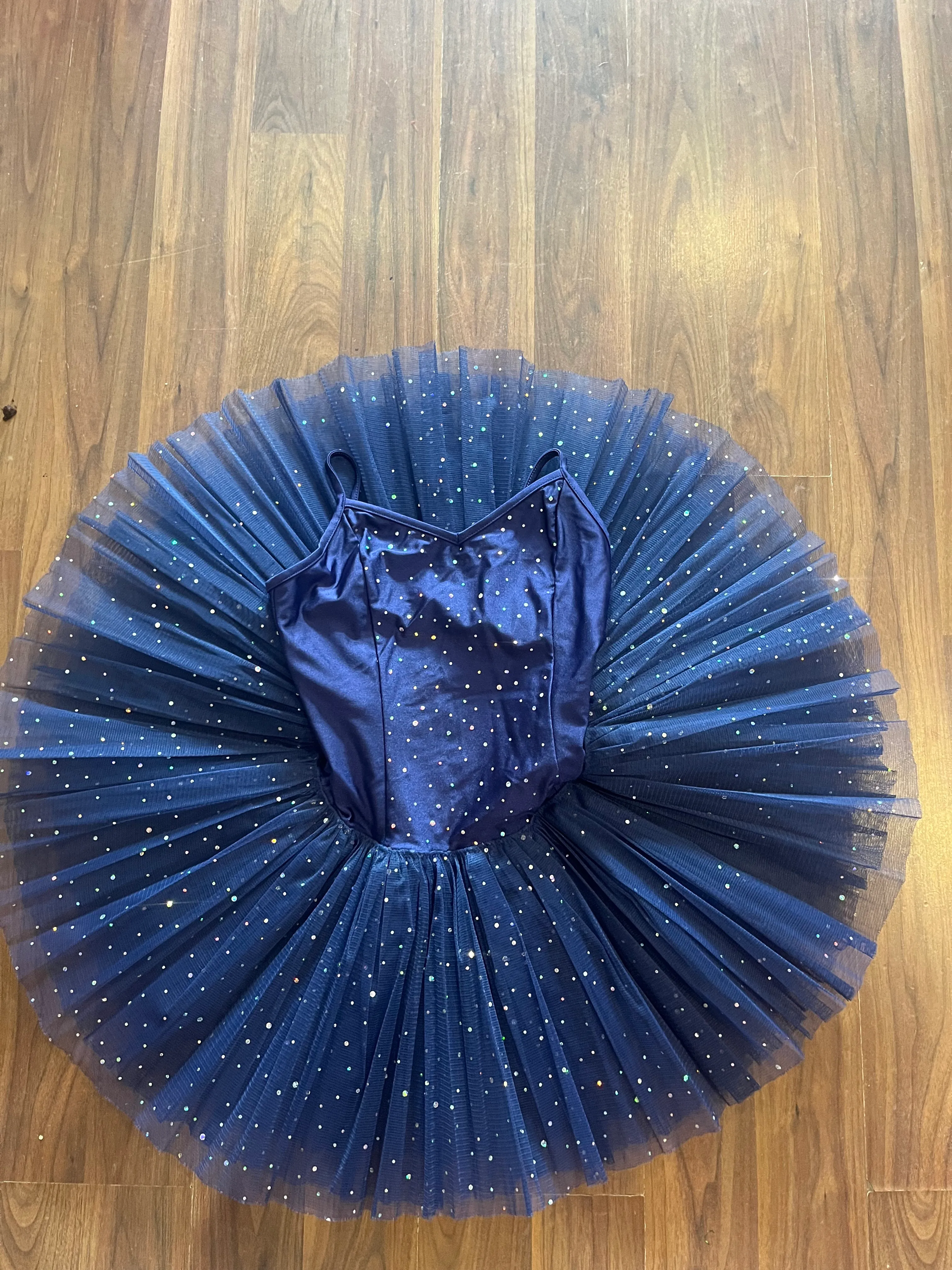 Tutu- Blue sparkly