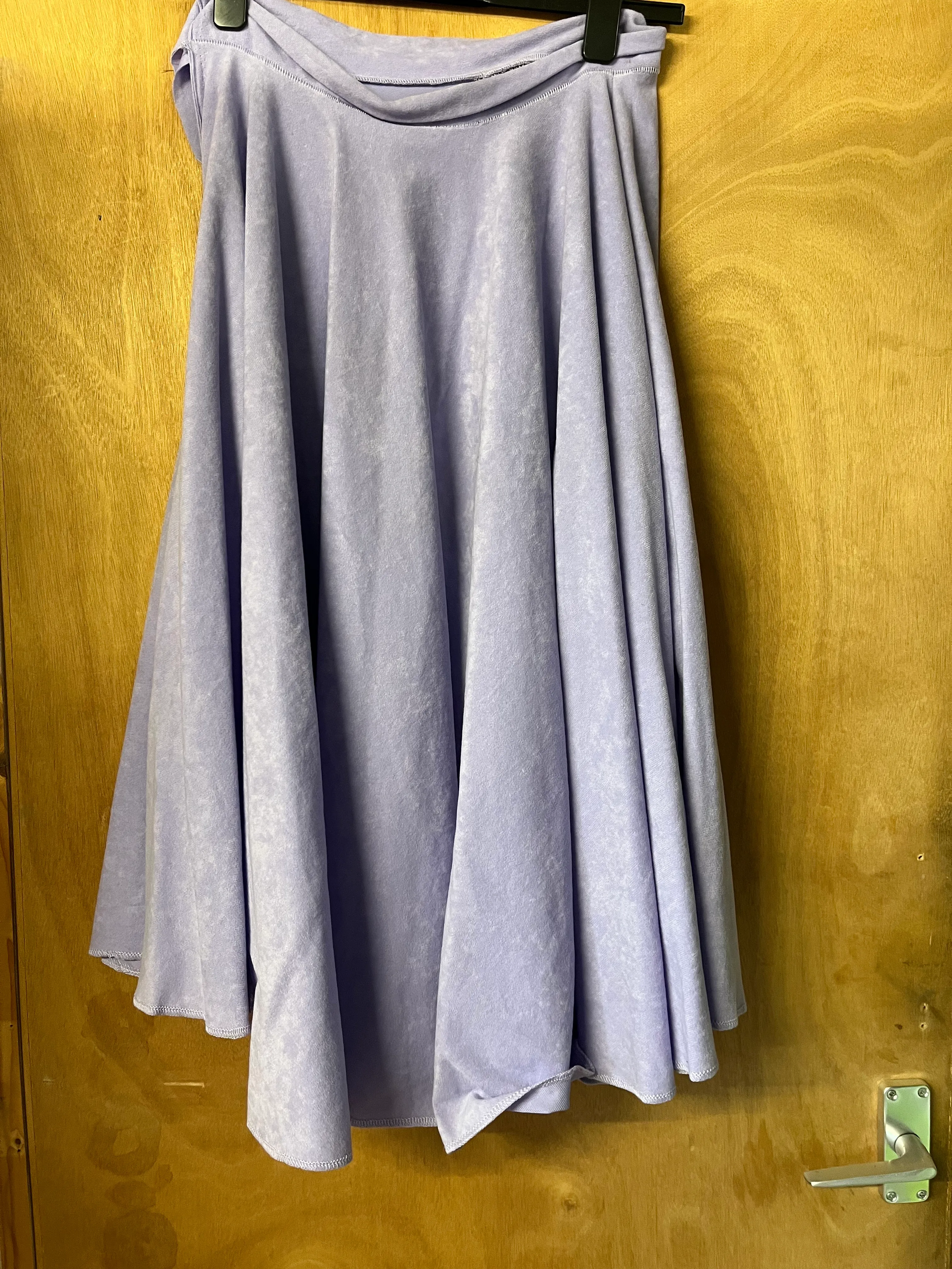 Skirt- Lilac velour