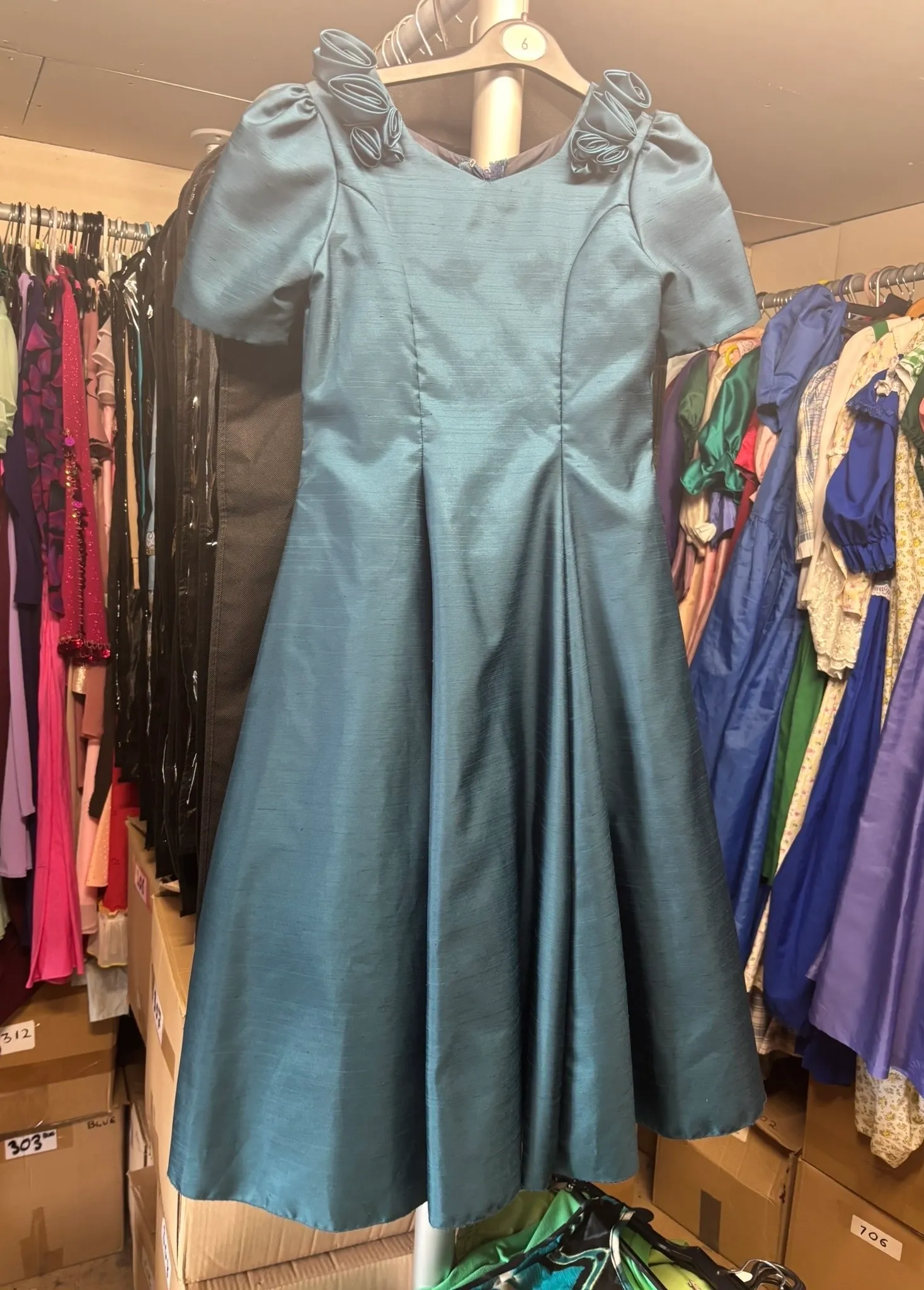 Dress- Dark Green/blue