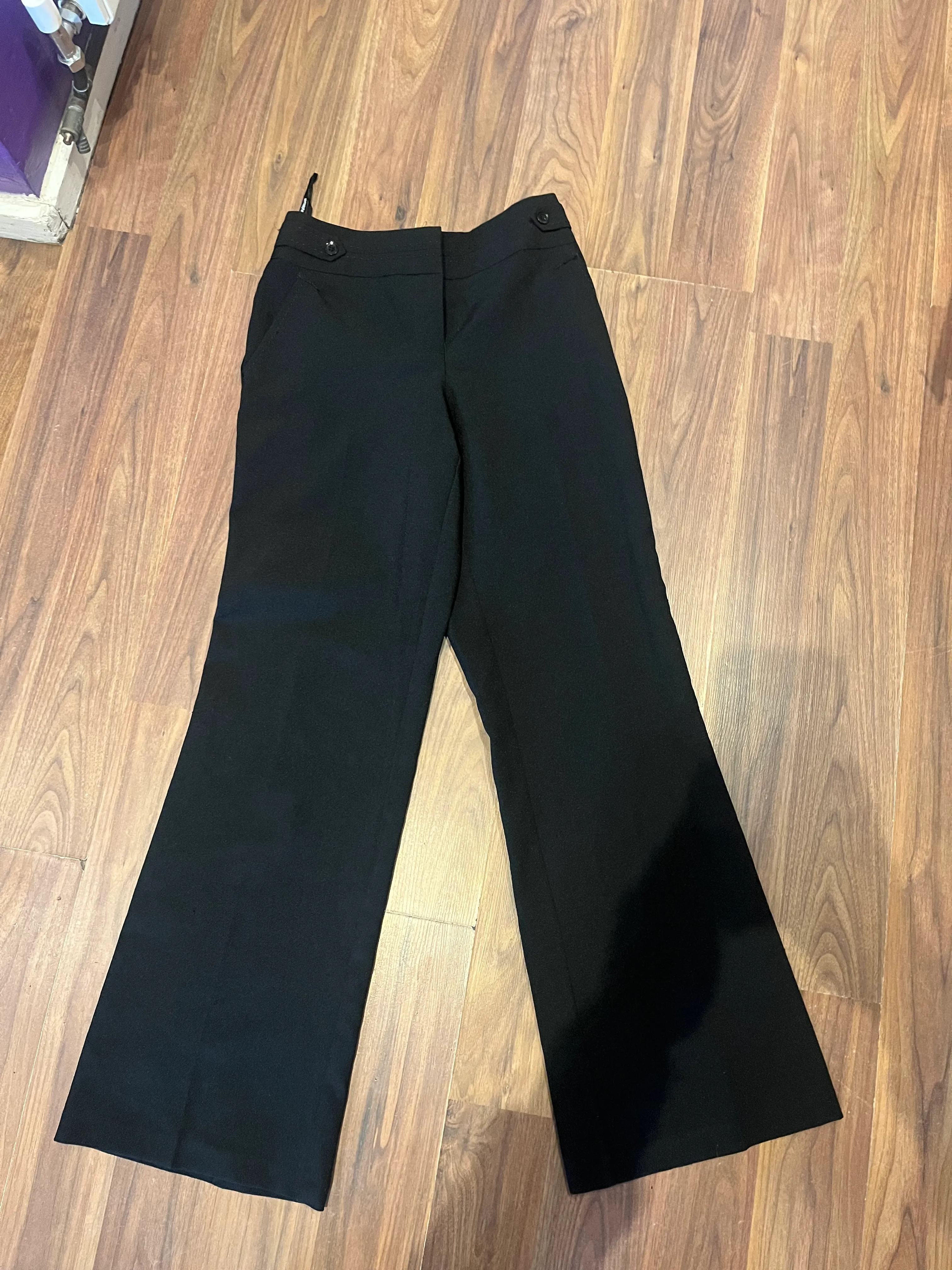 Trousers- Black Buttons