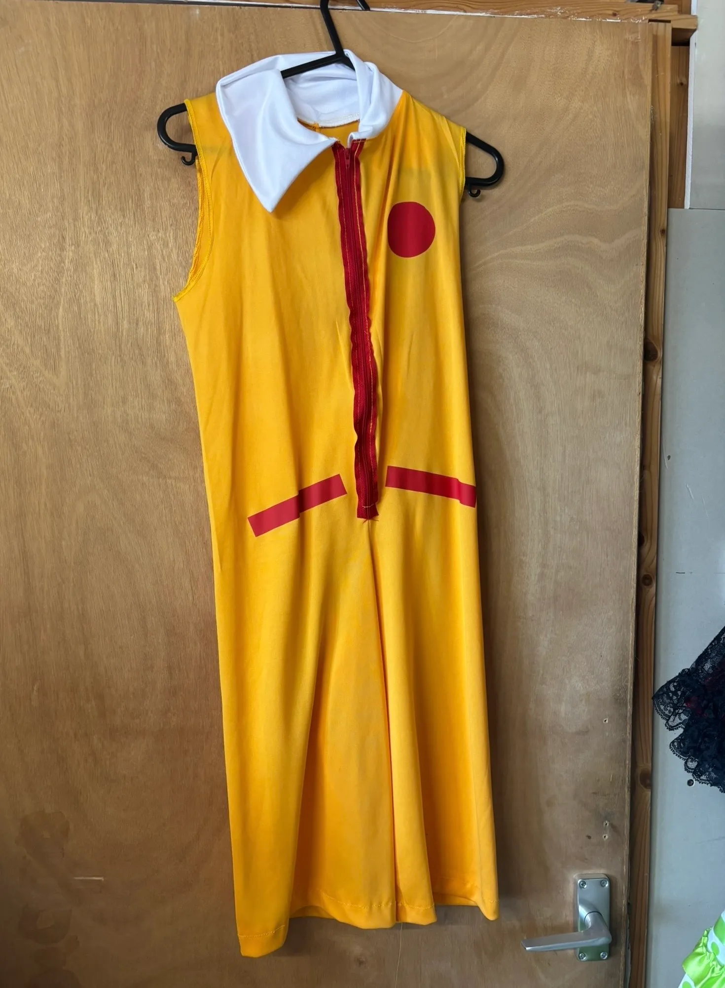 Dress- Yellow and red design