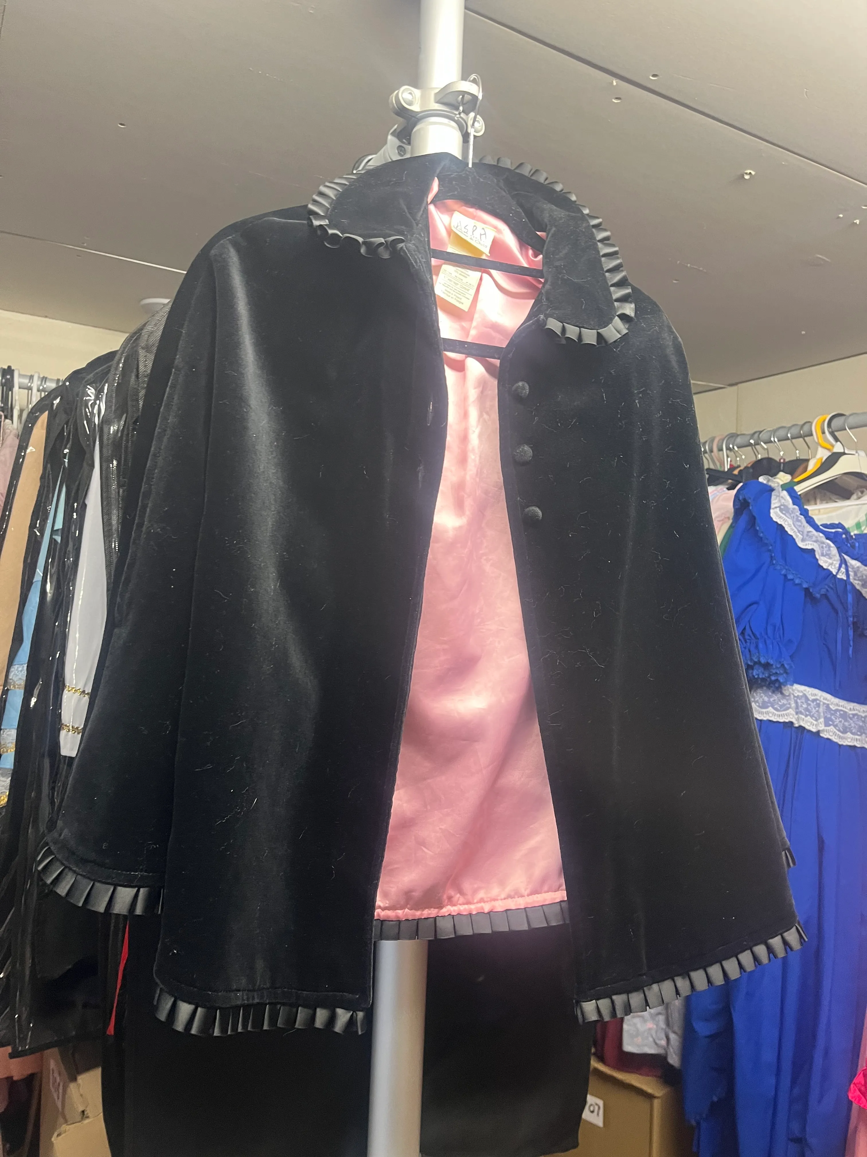 Jacket- Black Velour