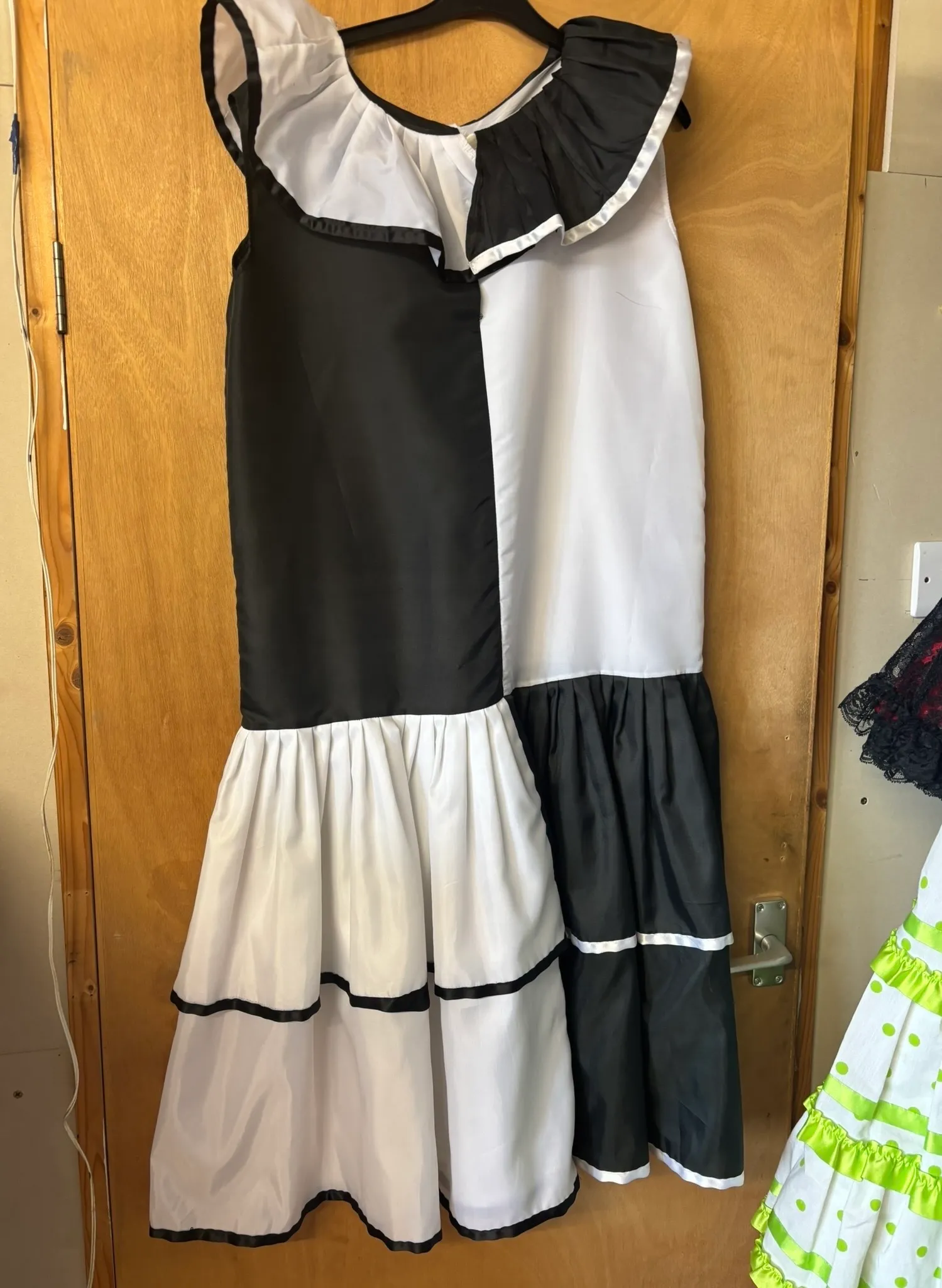 Dress- Clown black and white design