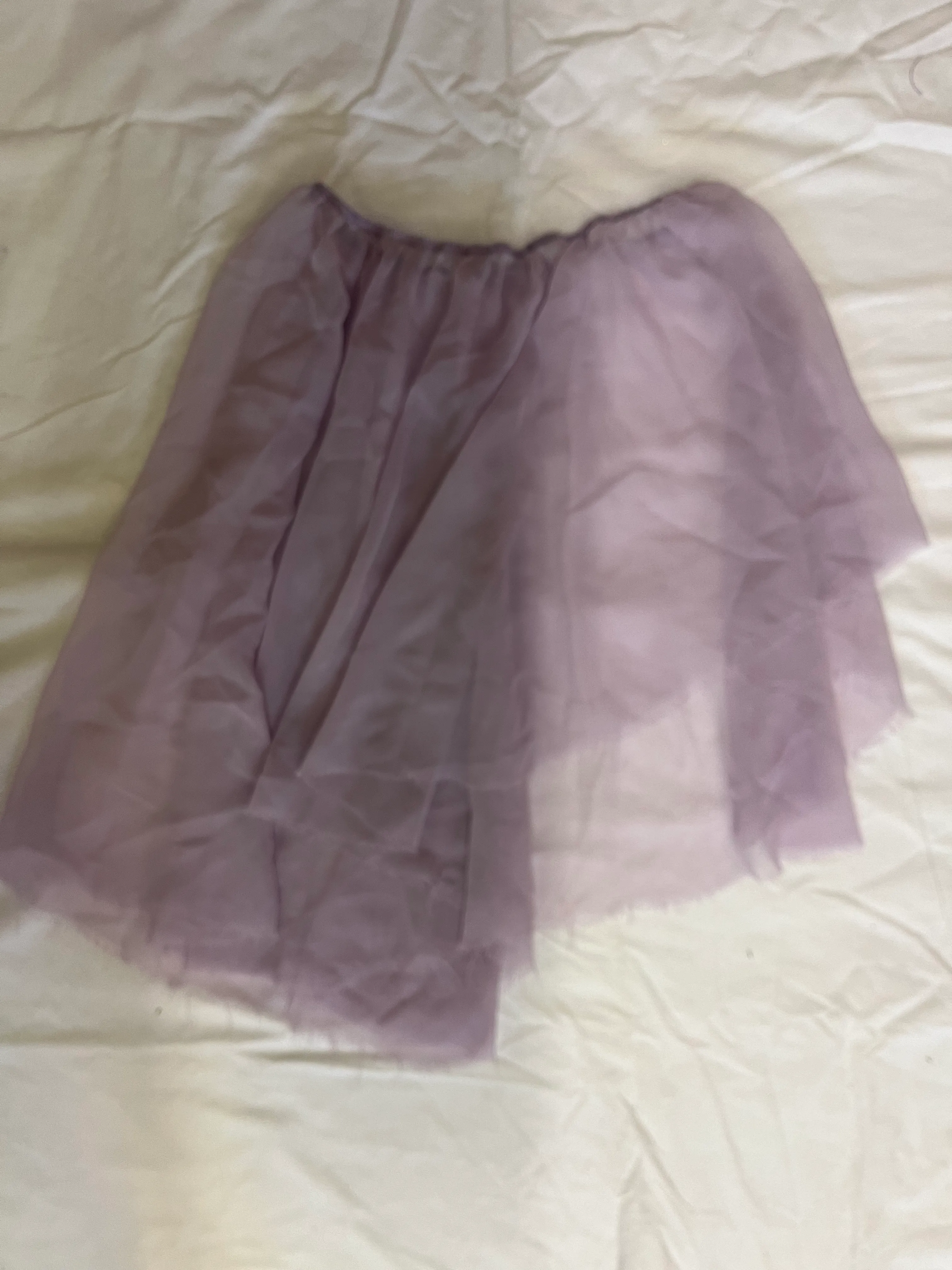 Skirt- lilac chiffon