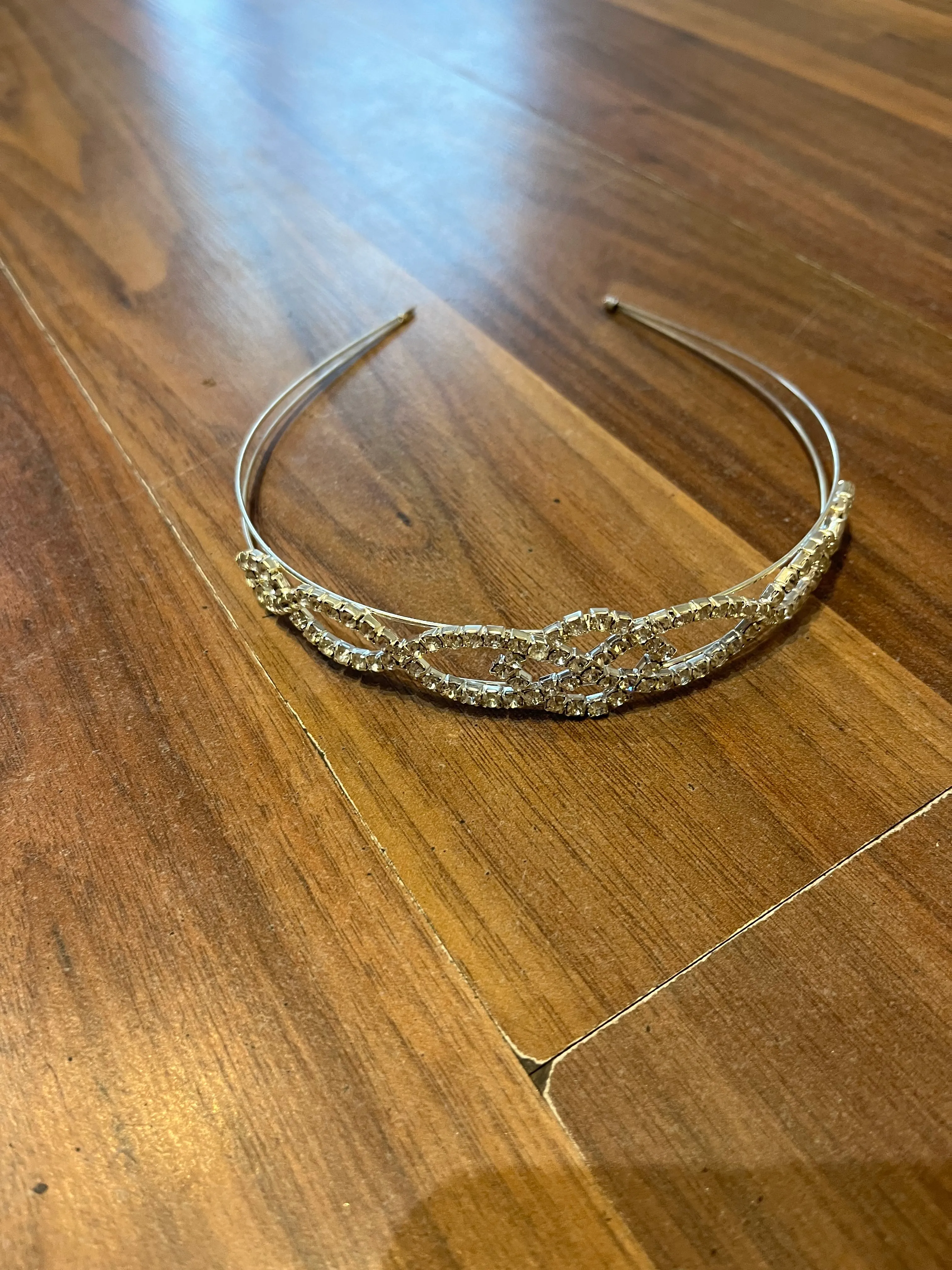 Headbands- Silver Sparkly Thick