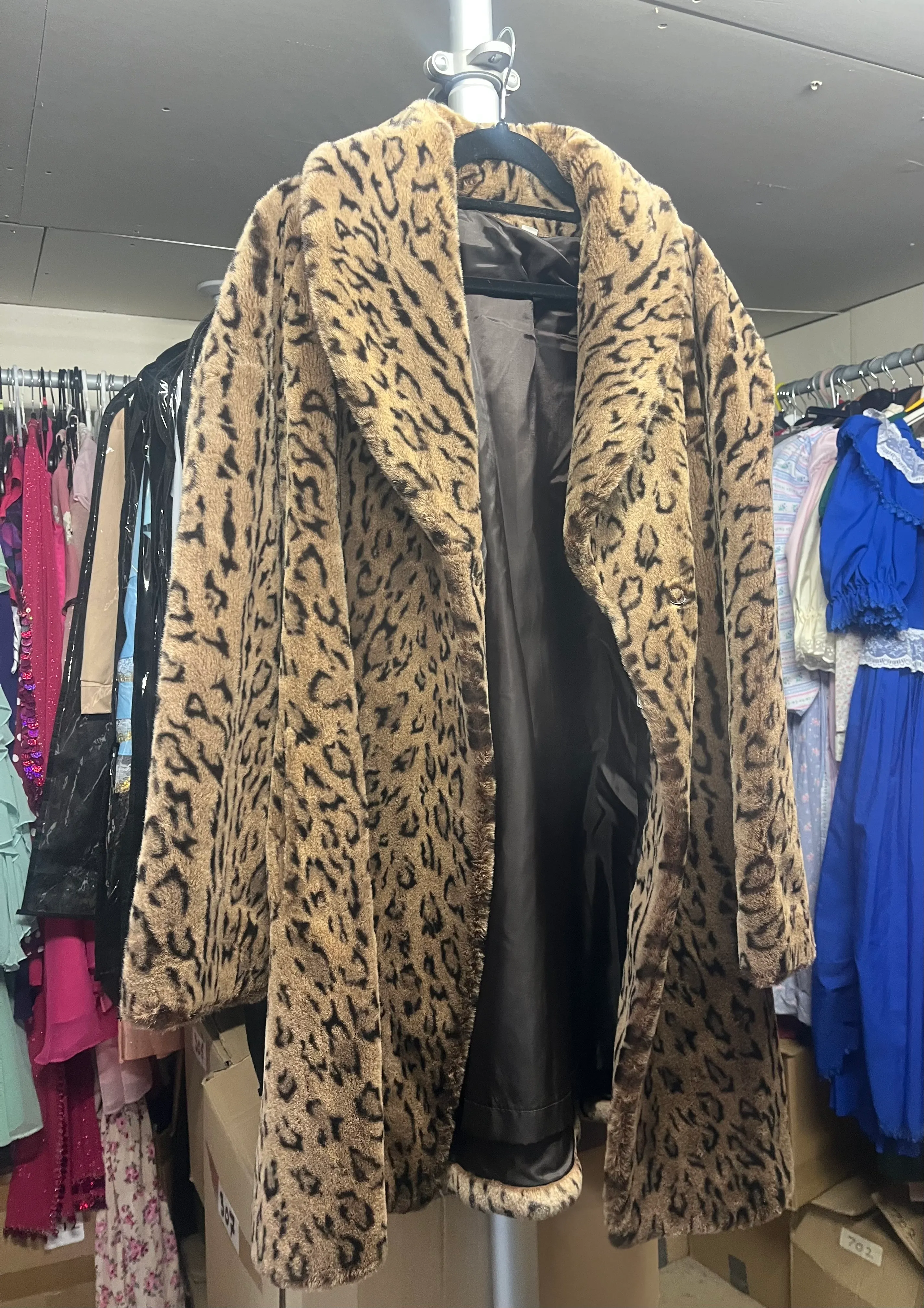 Jacket- Leopard Print Furr Coat