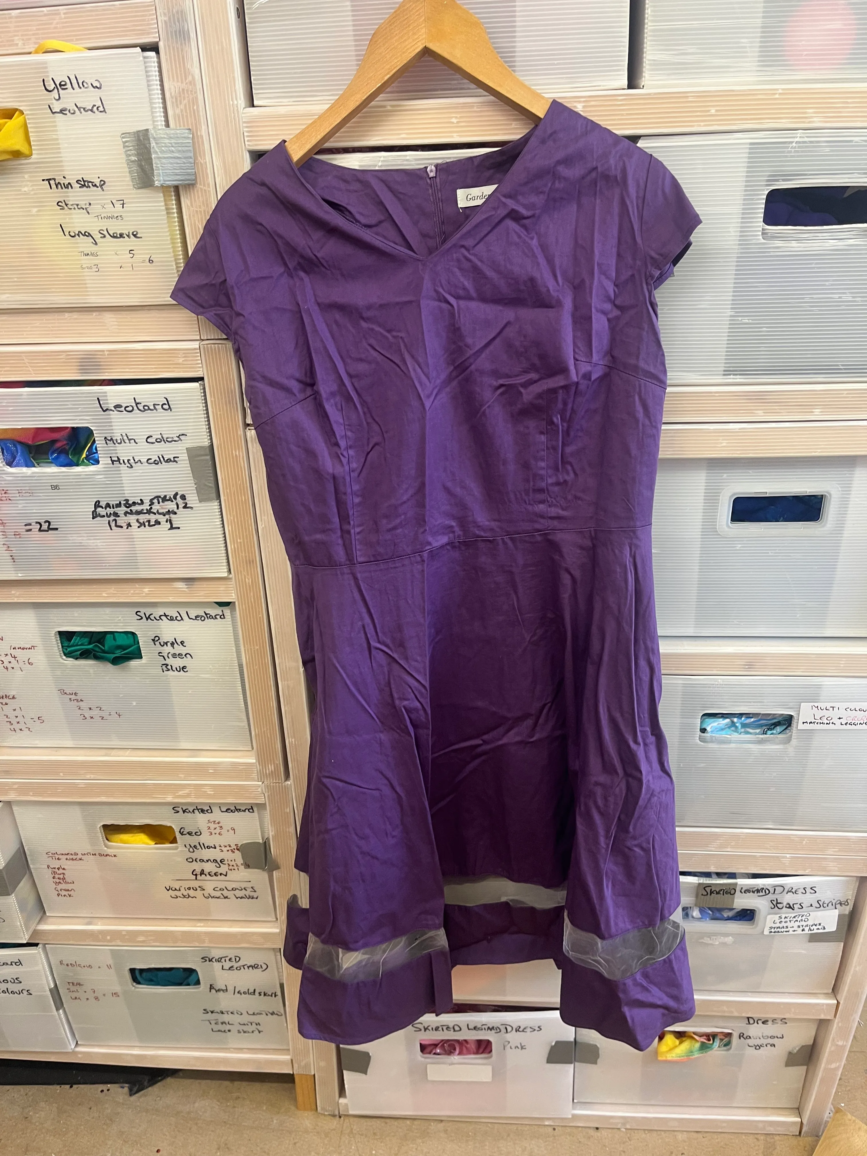 Dress- 50’s style Purple