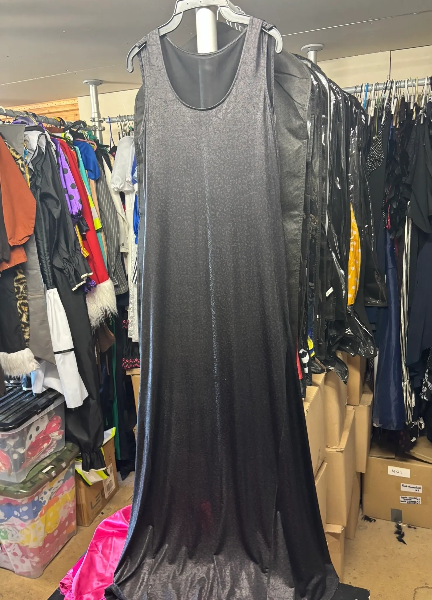 Dress- leopard print black