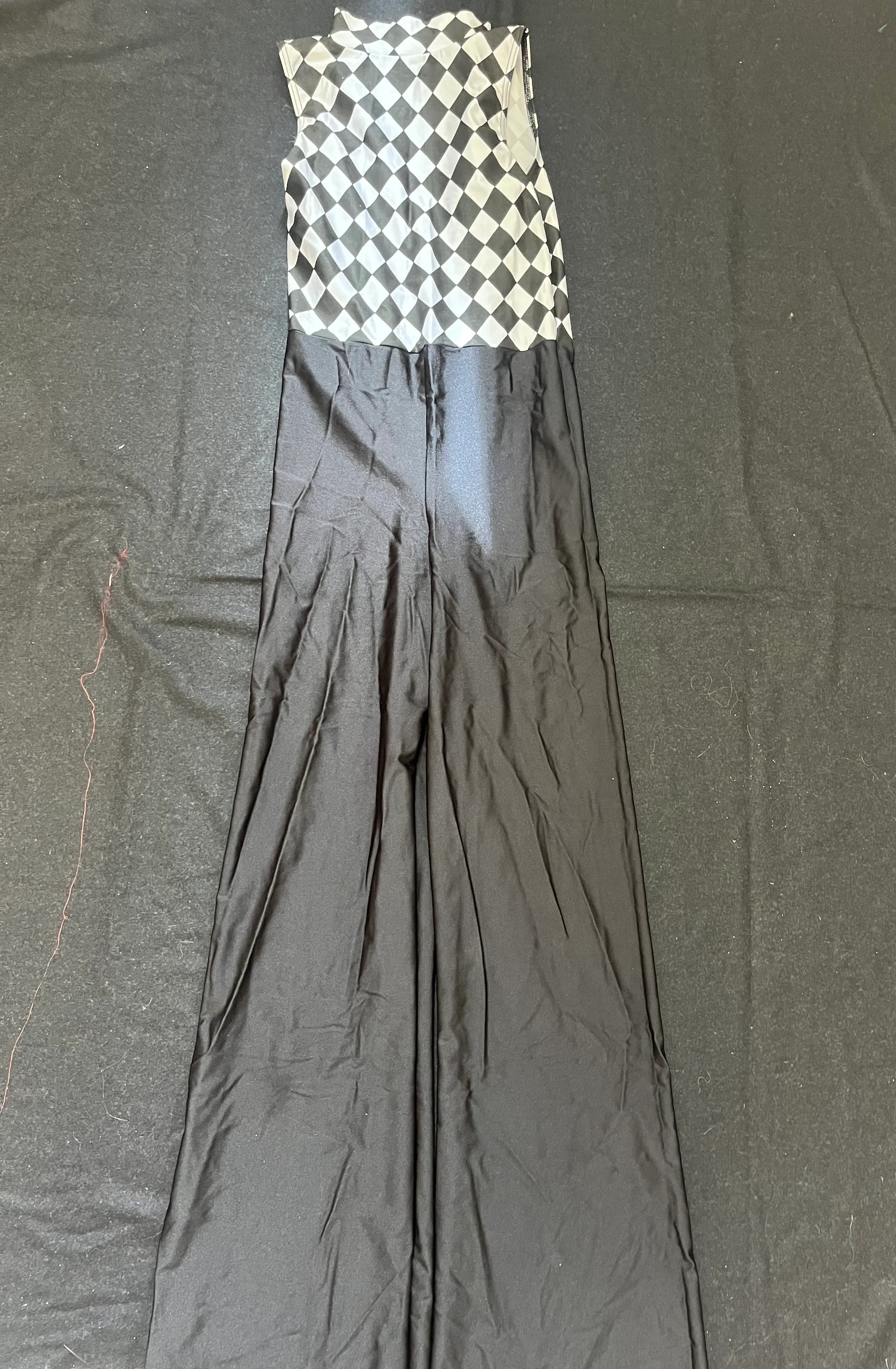 Jumpsuit- Black and white