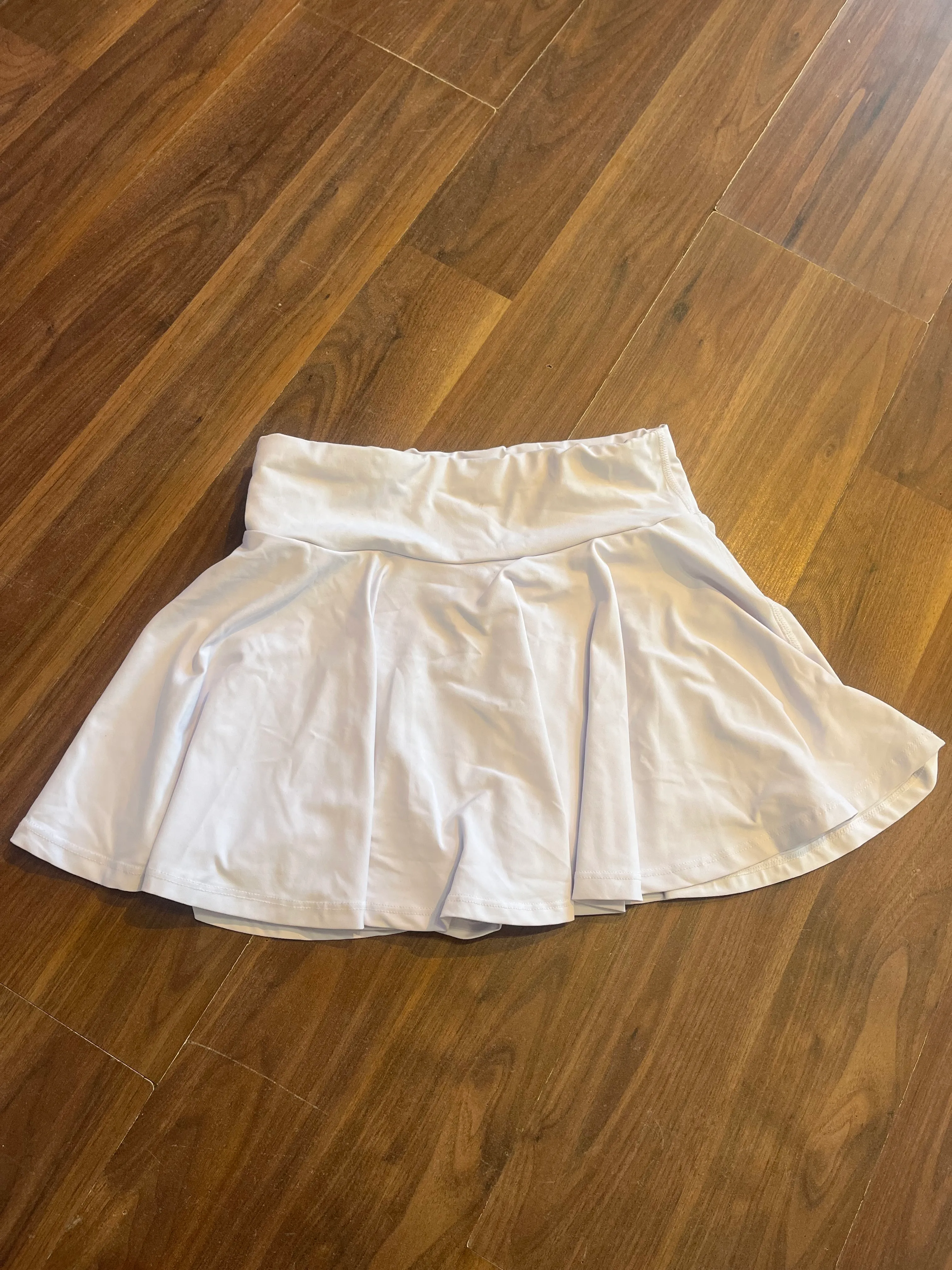 Skirt- White/Cream tennis skort