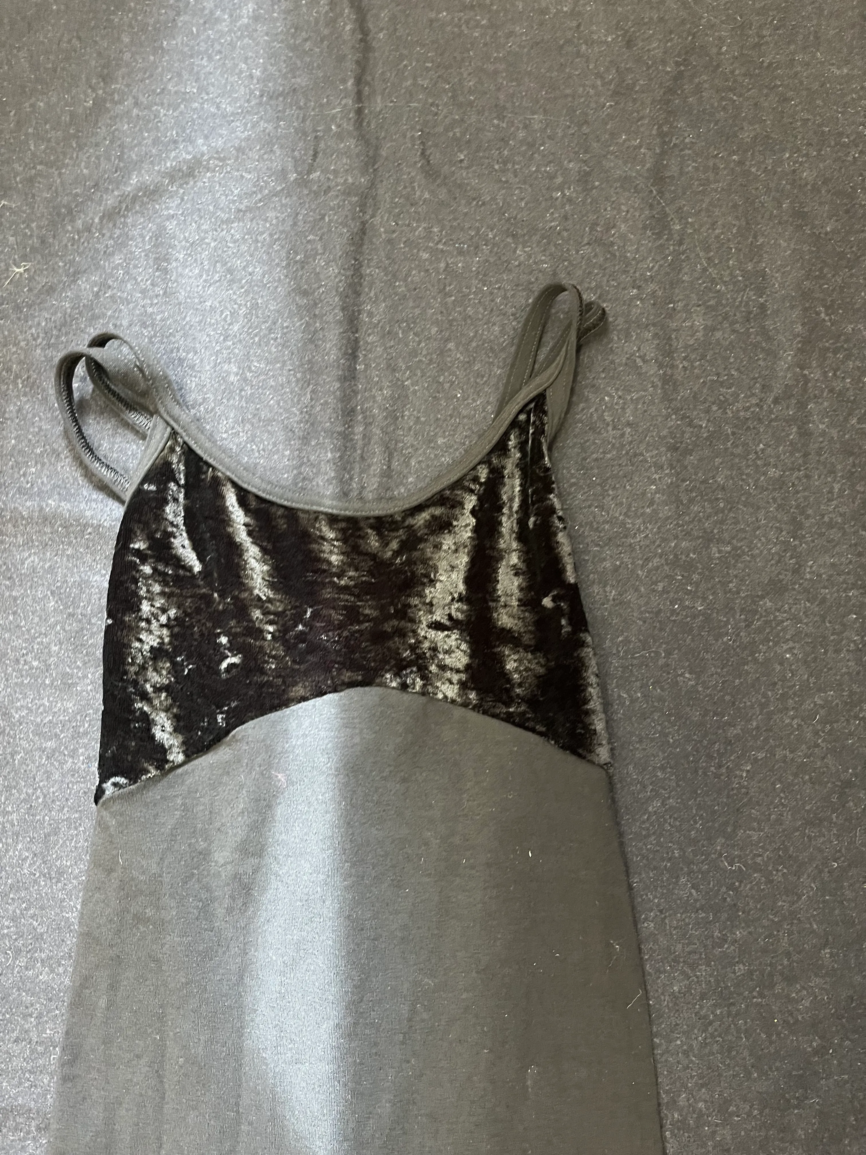 Catsuit- Black velour