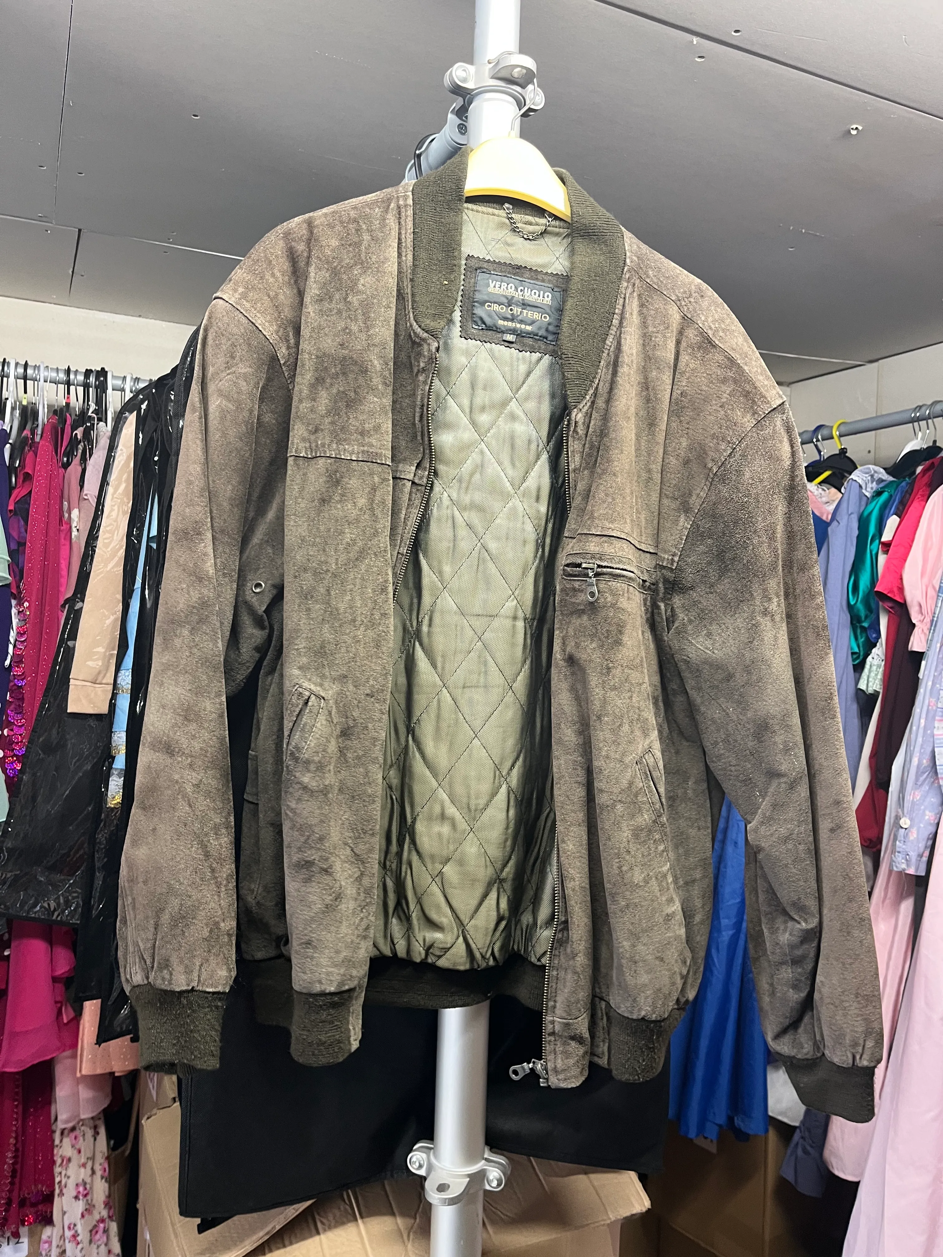 Jacket- Brown Bomber jacket