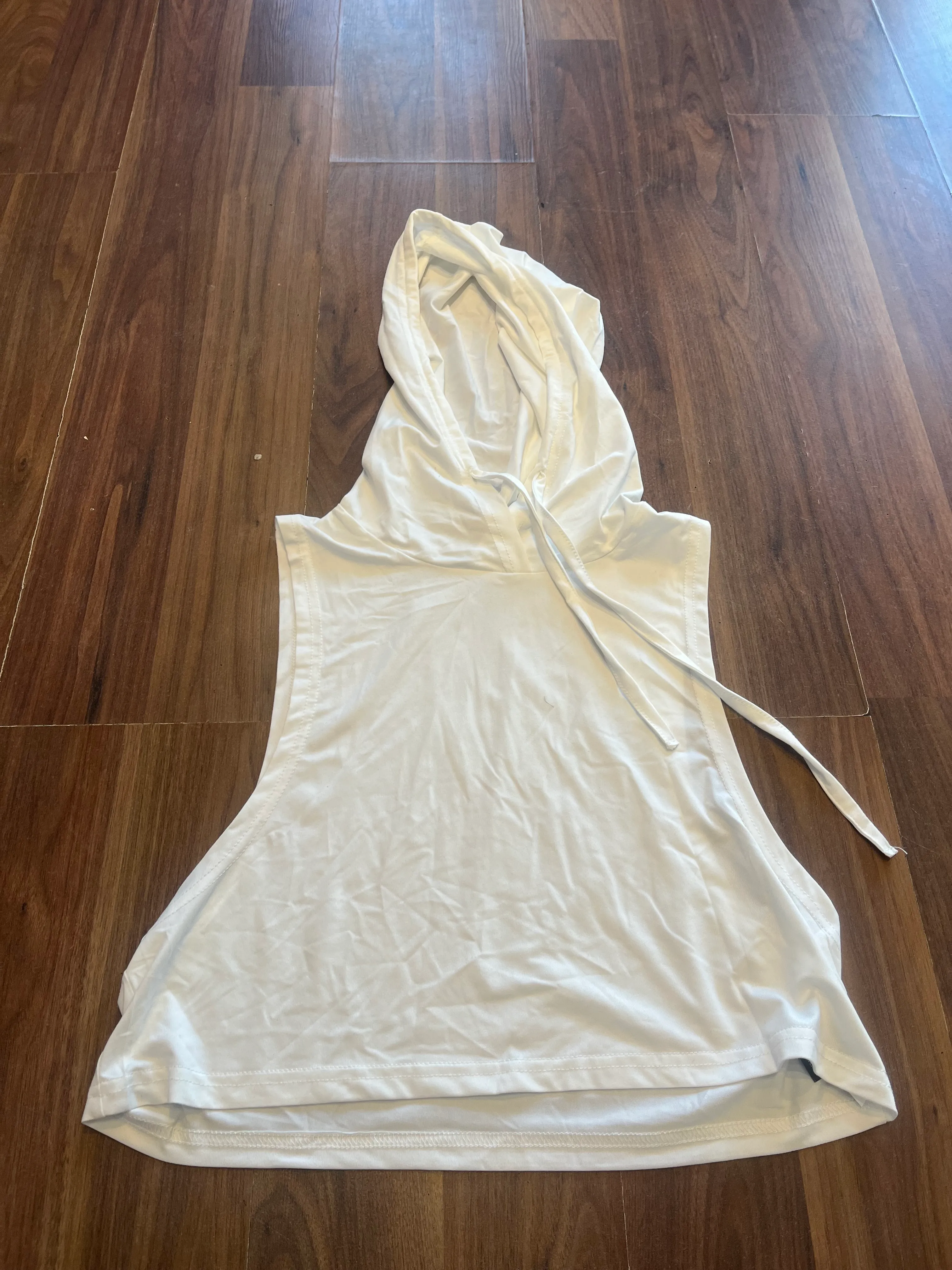 Top- Vest Top with Hood