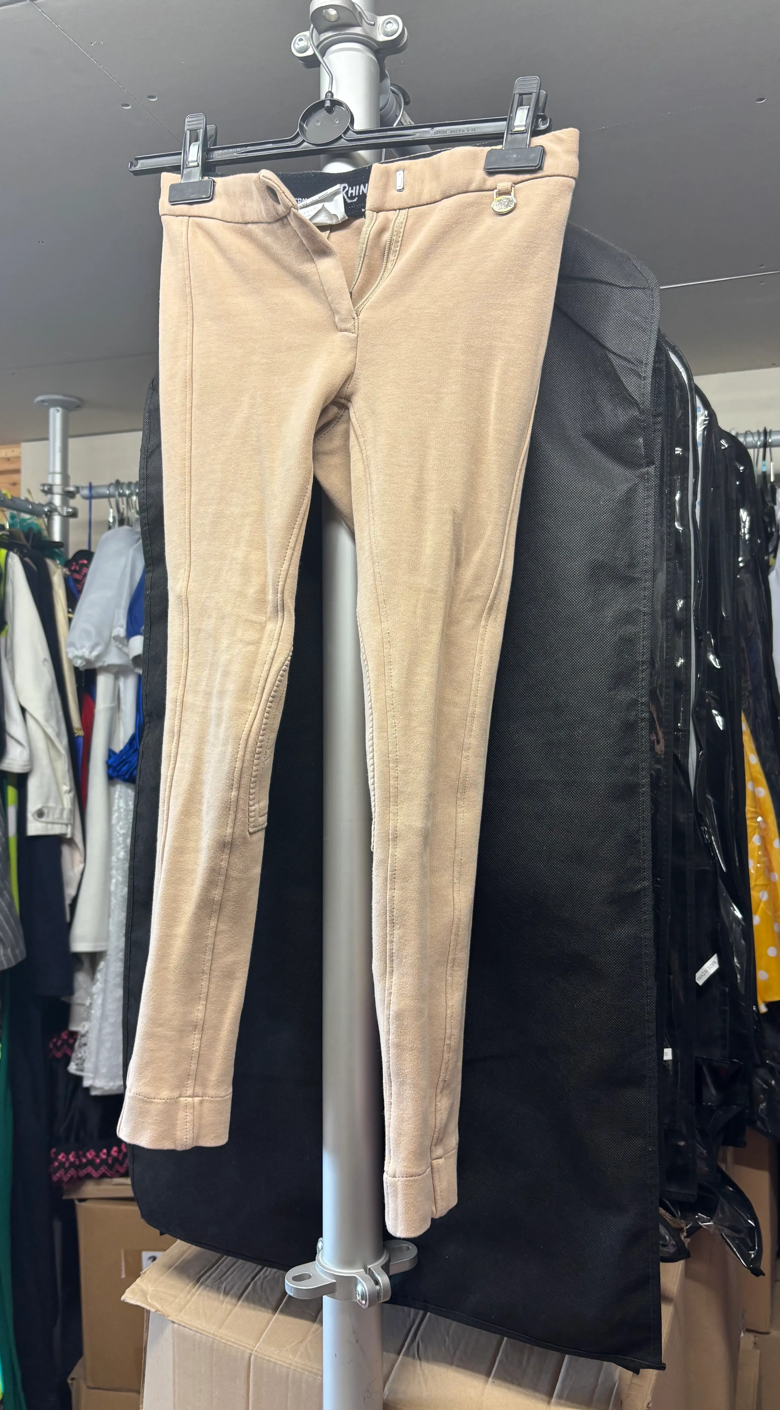 Trousers- Tan Jeggings