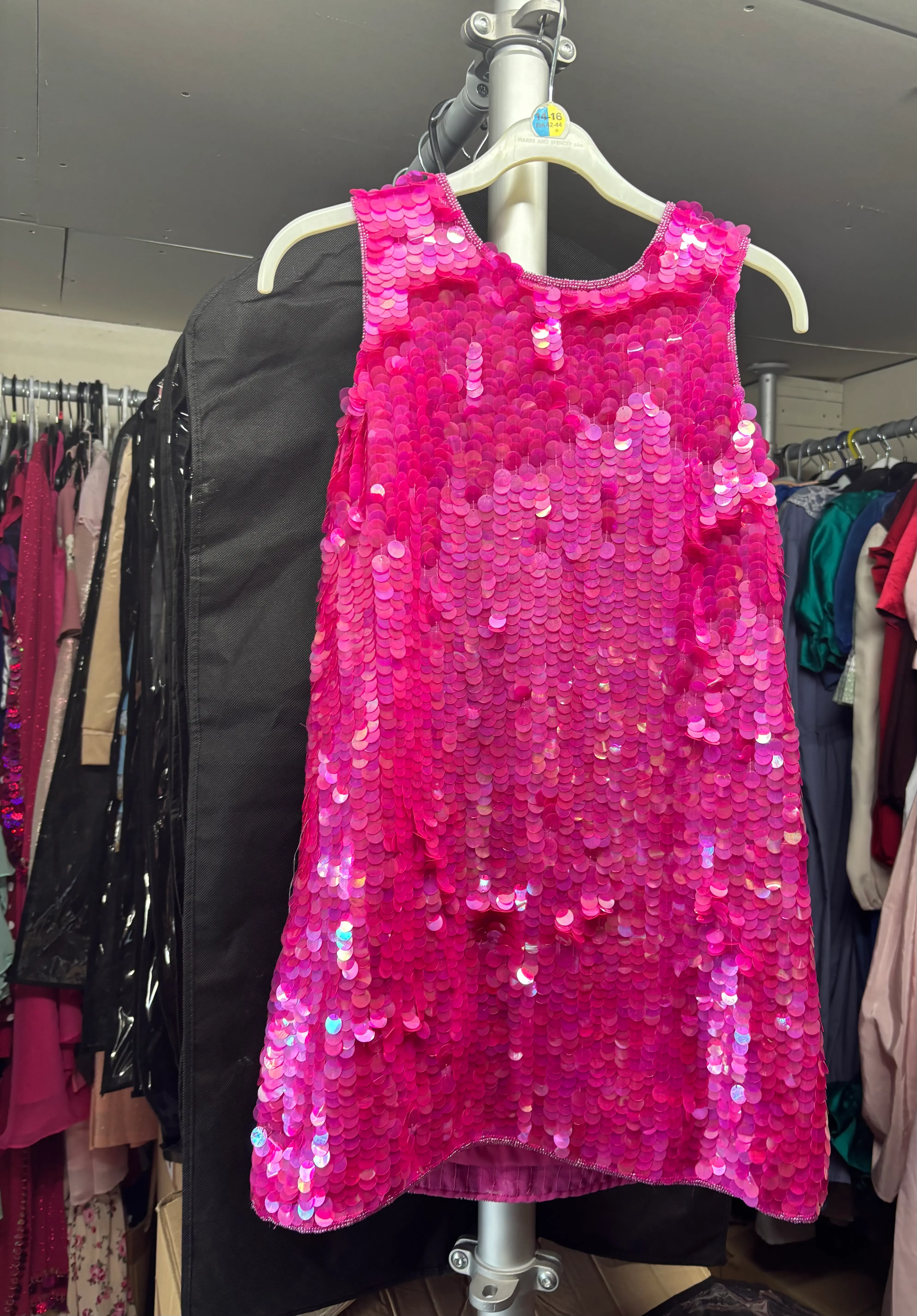 Dress- Pink sparkly dress