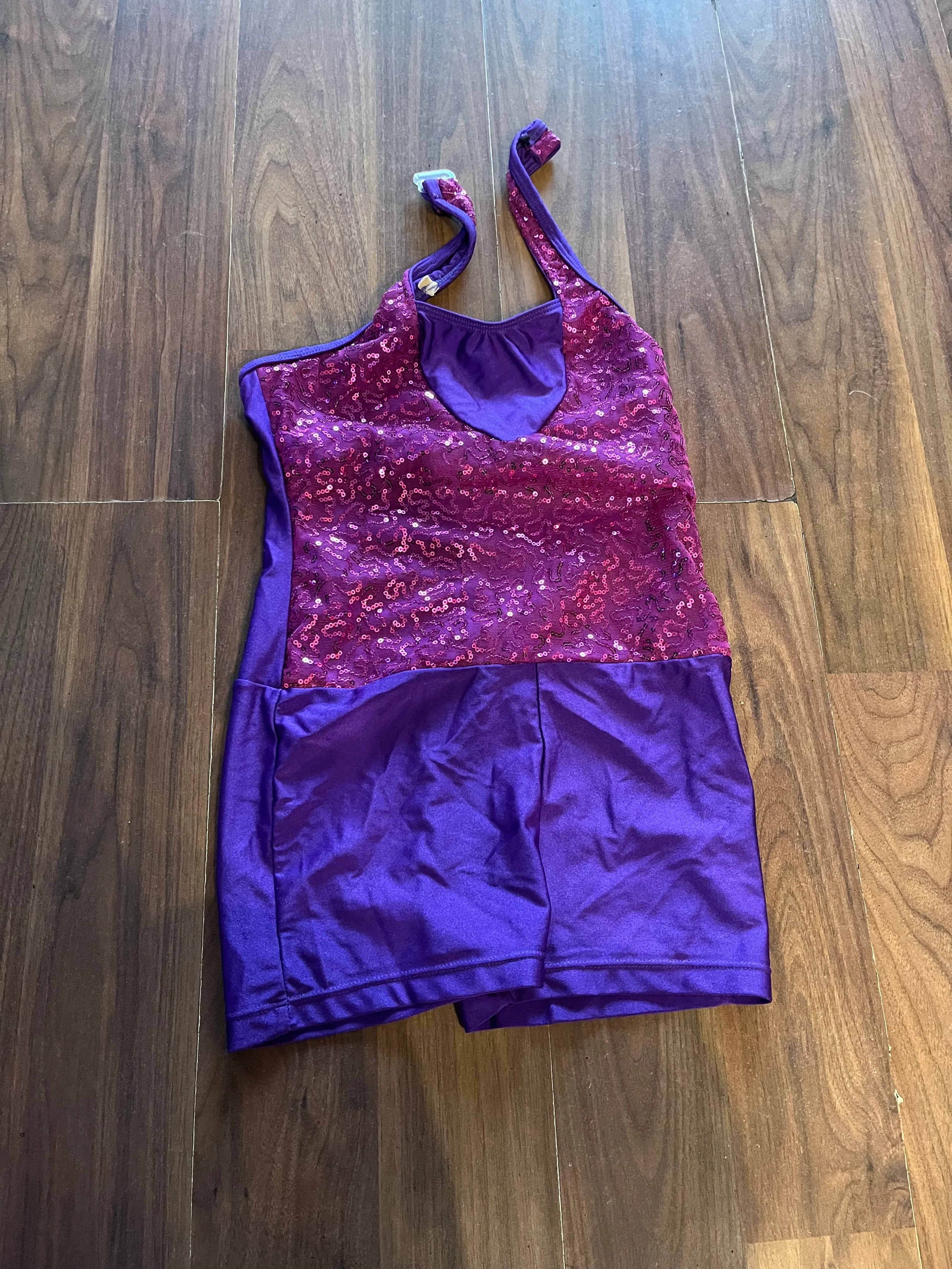 Unitard- with tutu skirt or glittery skirt