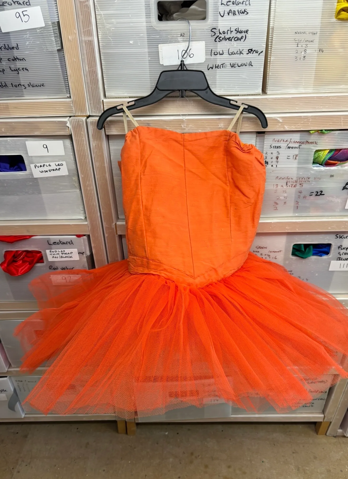 Tutu- Bright Orange