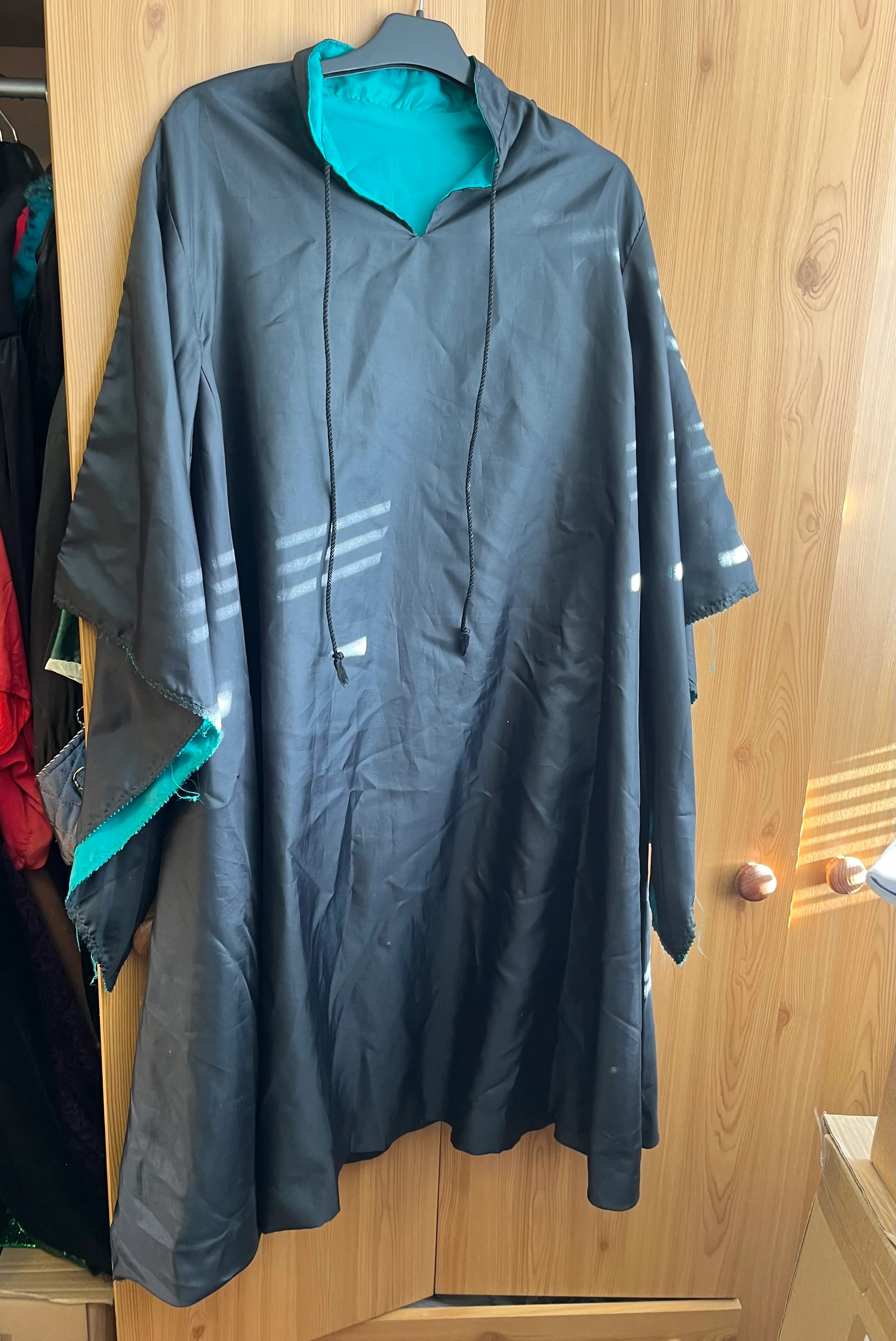 Cape- Black With Arms