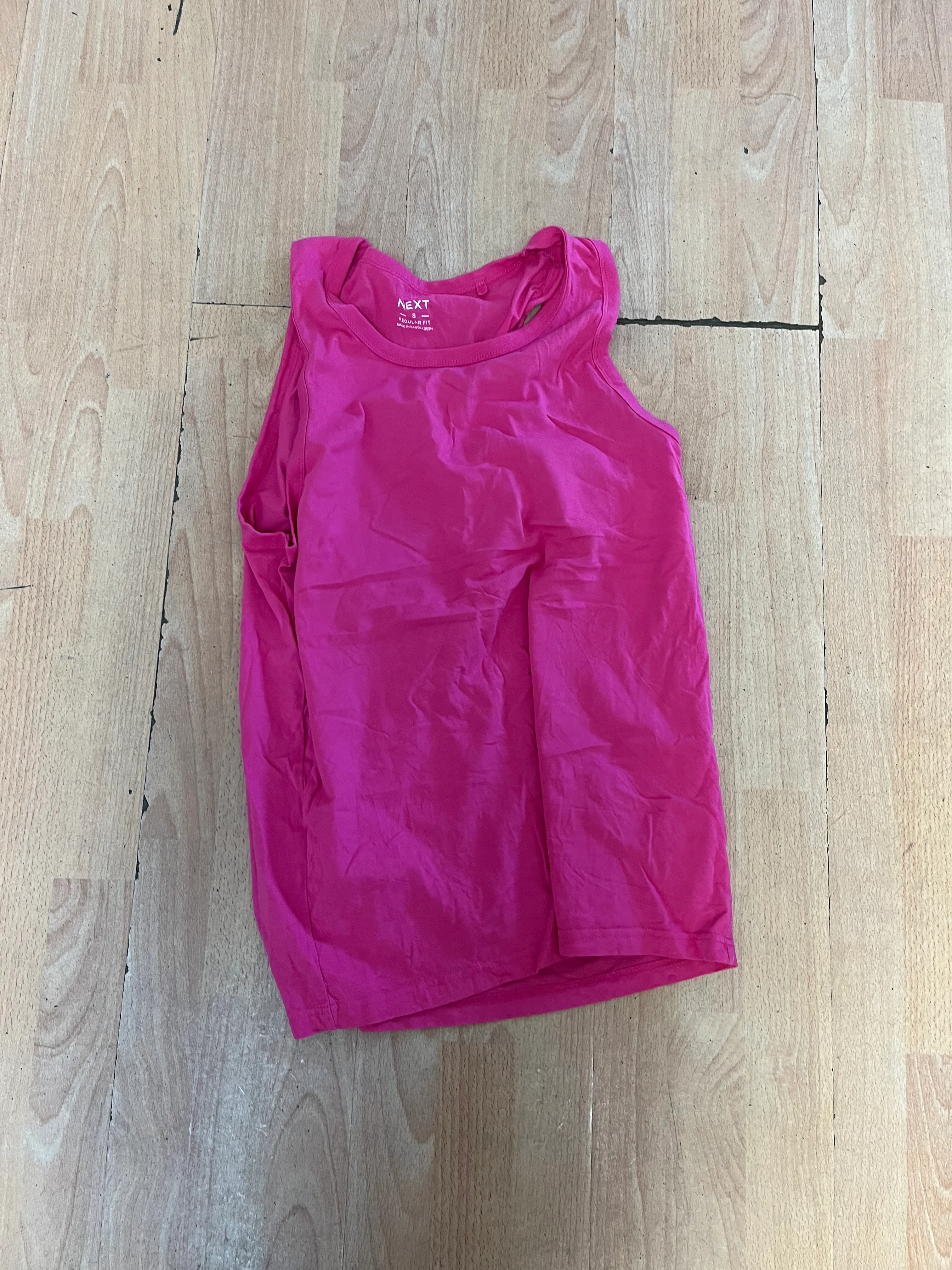 Vest Tops- Bright Pink