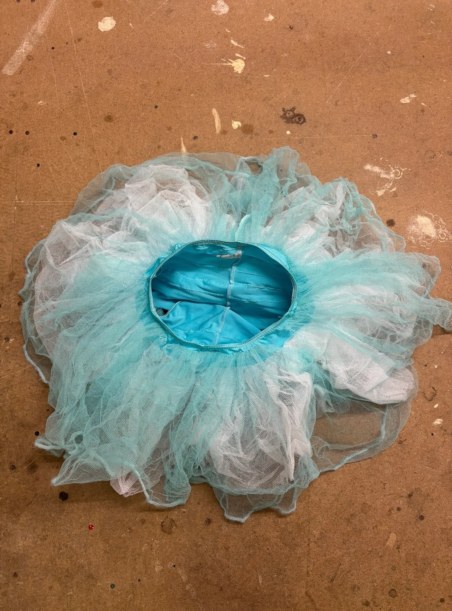 Tutu Skirt- Blue and White 