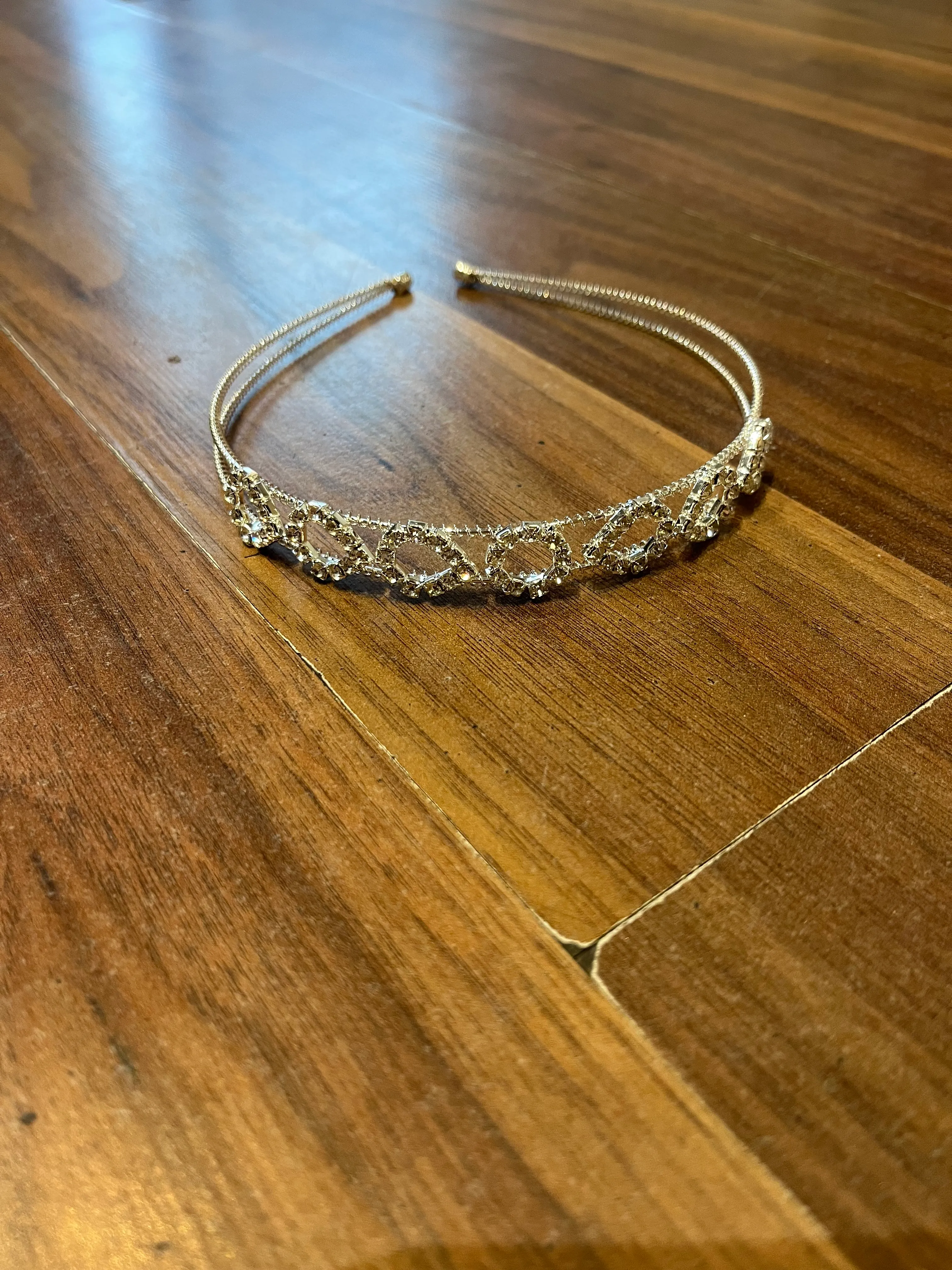Headband- Silver Sparkly
