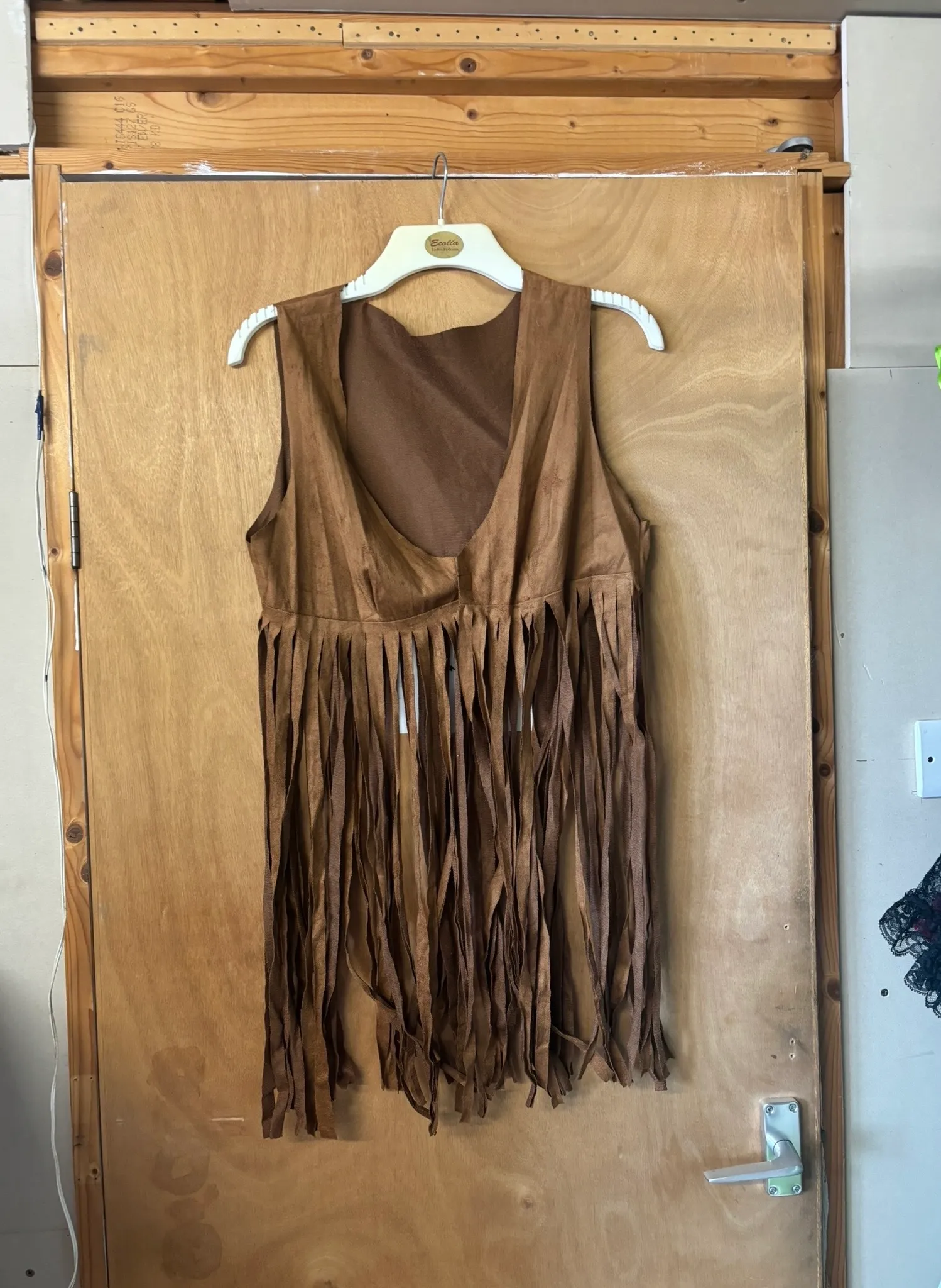 Jacket- Brown Cow boy design