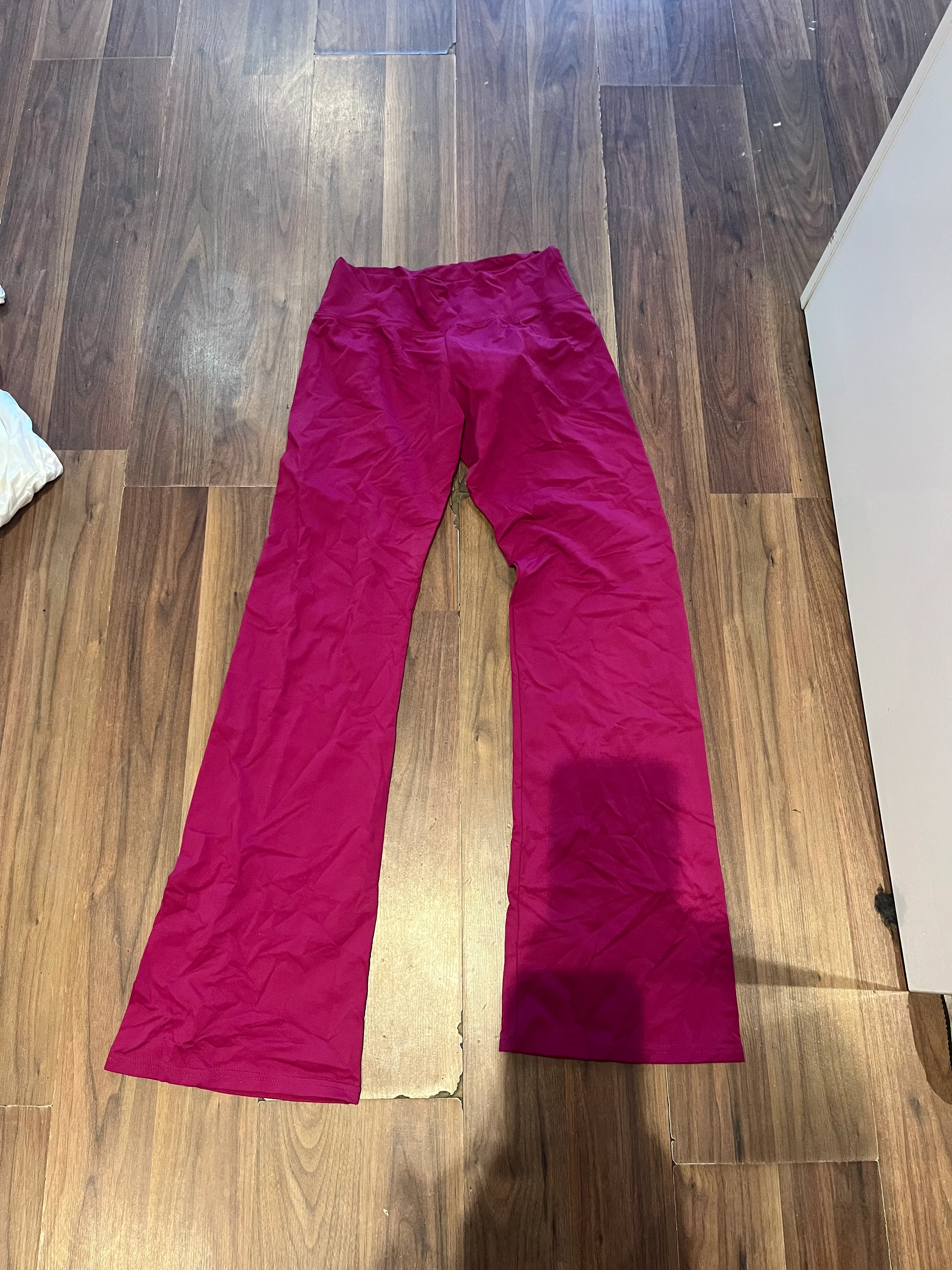 Trousers- Burgundy/Red